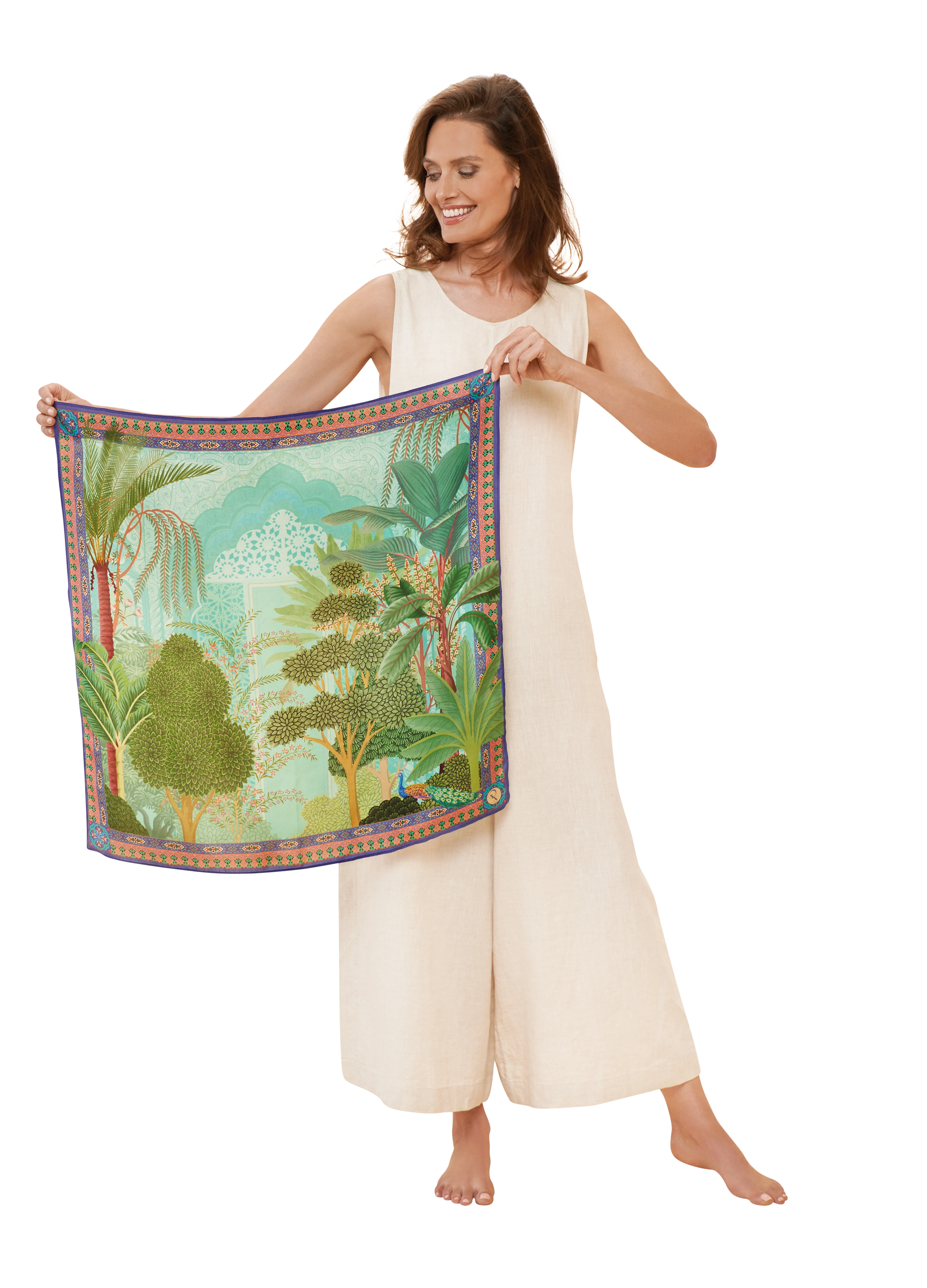 100% Silk Secret Paradise Scarf