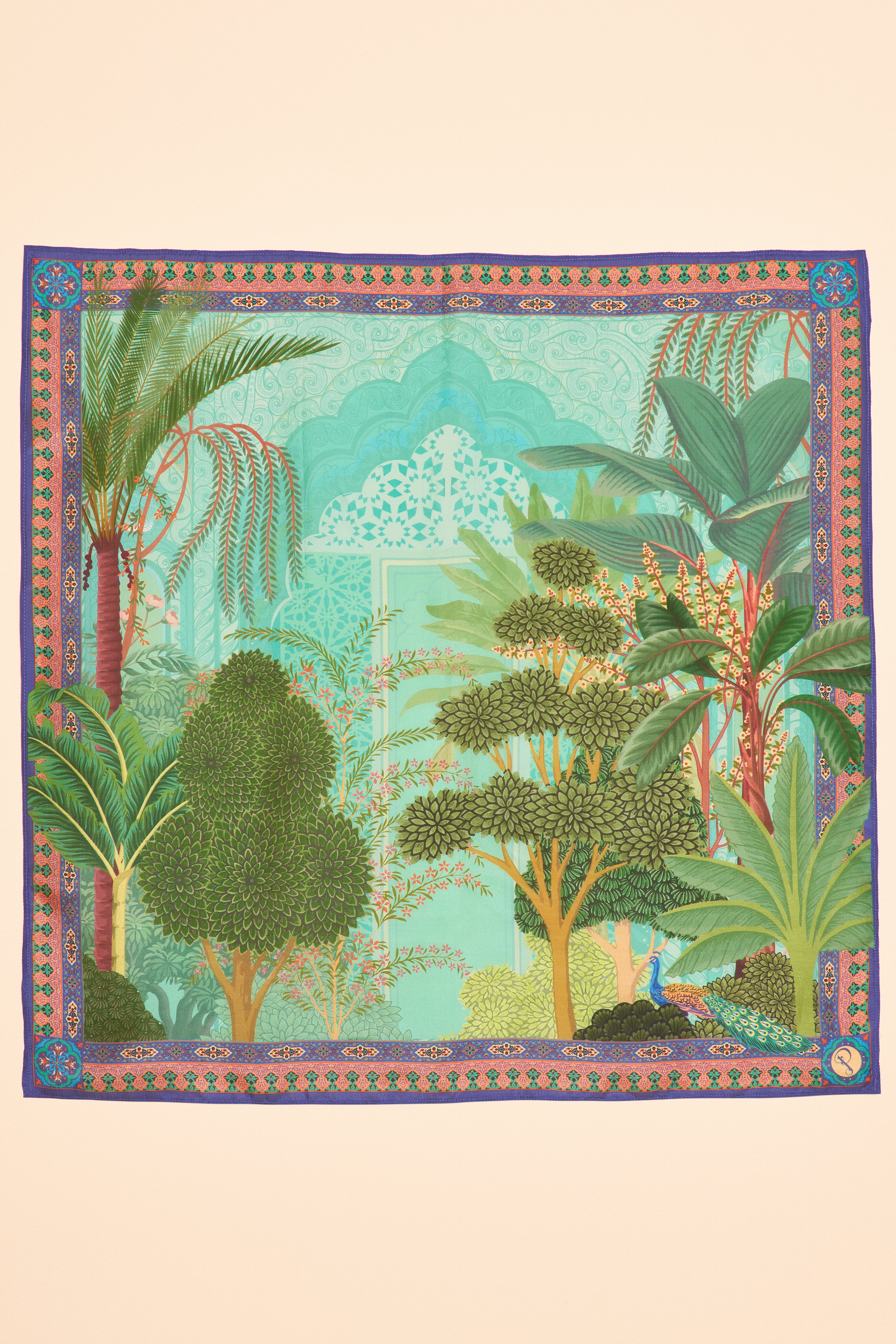 100% Silk Secret Paradise Scarf - Image 3