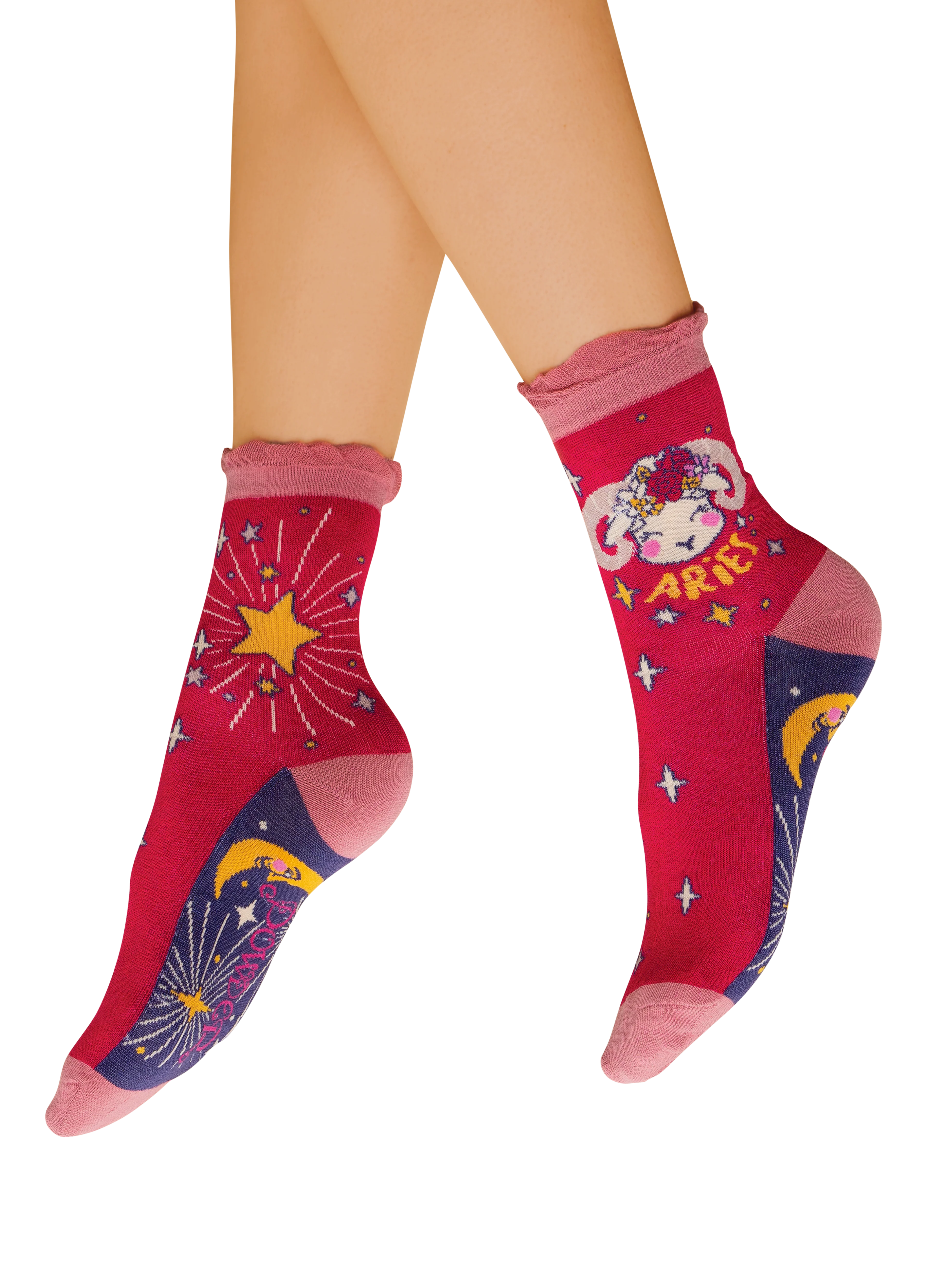 Aries Zodiac Ankle Socks