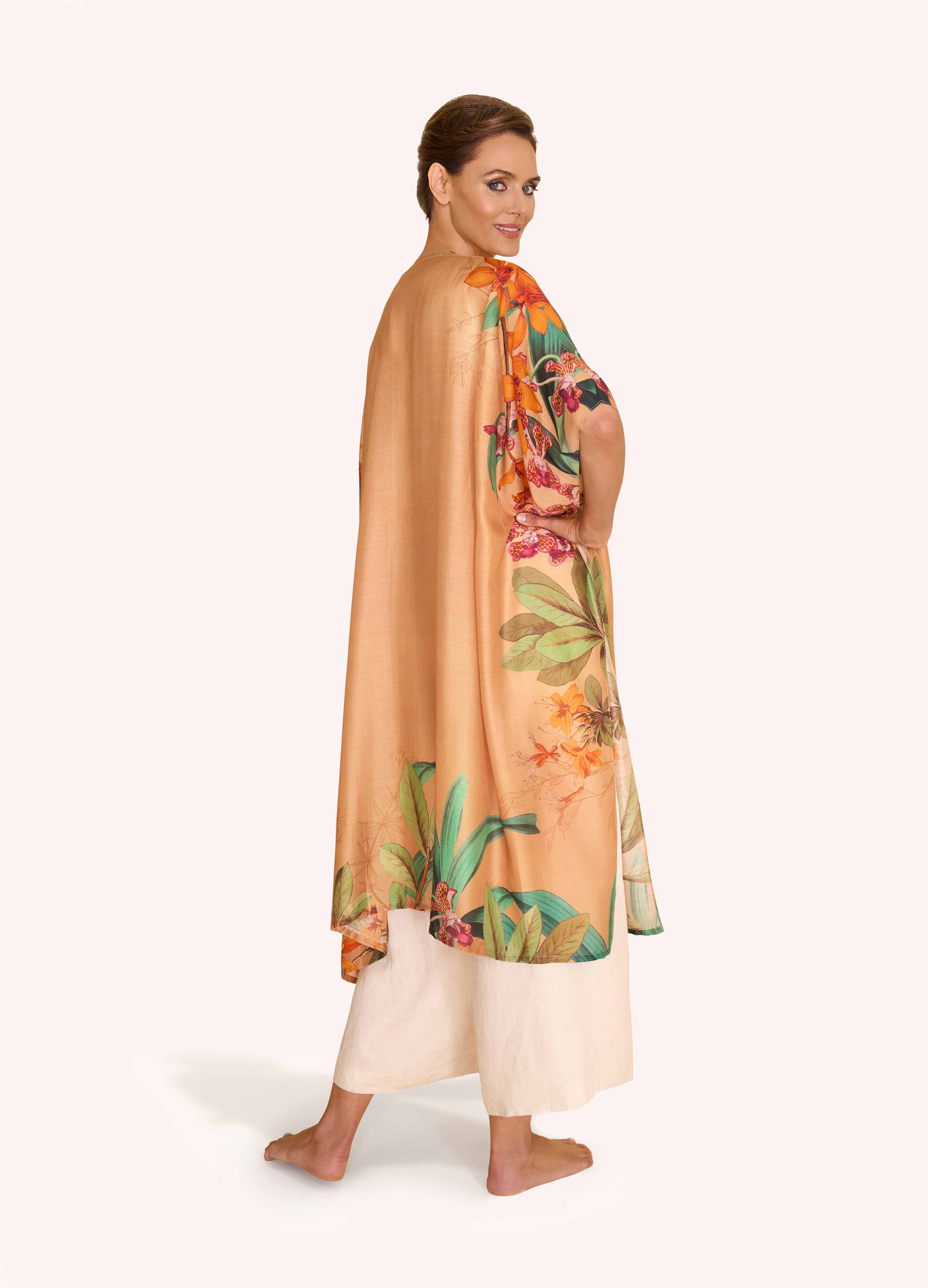 Beach Wrap Around - Botany Bliss - Champagne - Image 2