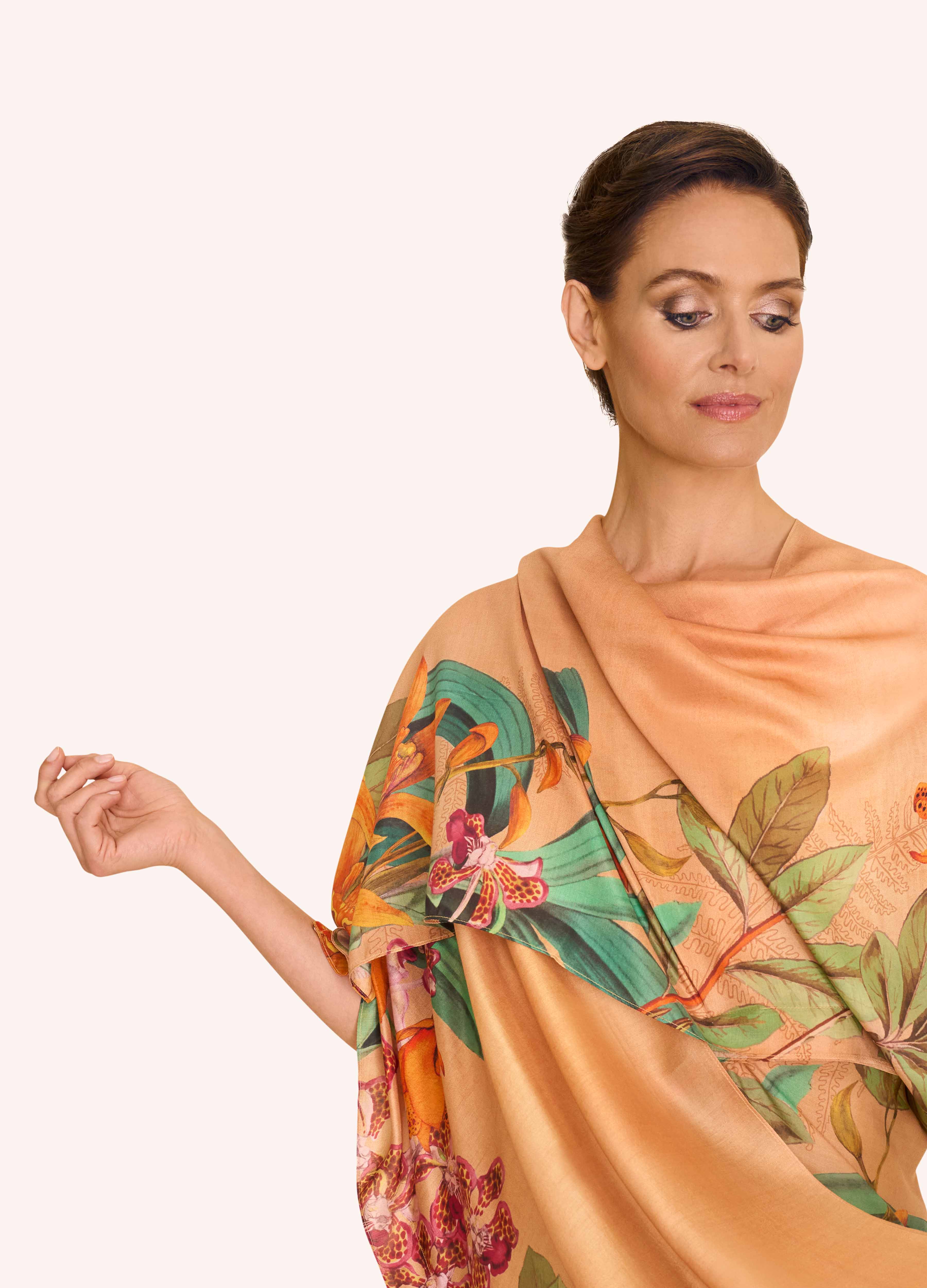 Beach Wrap Around - Botany Bliss - Champagne - Image 3