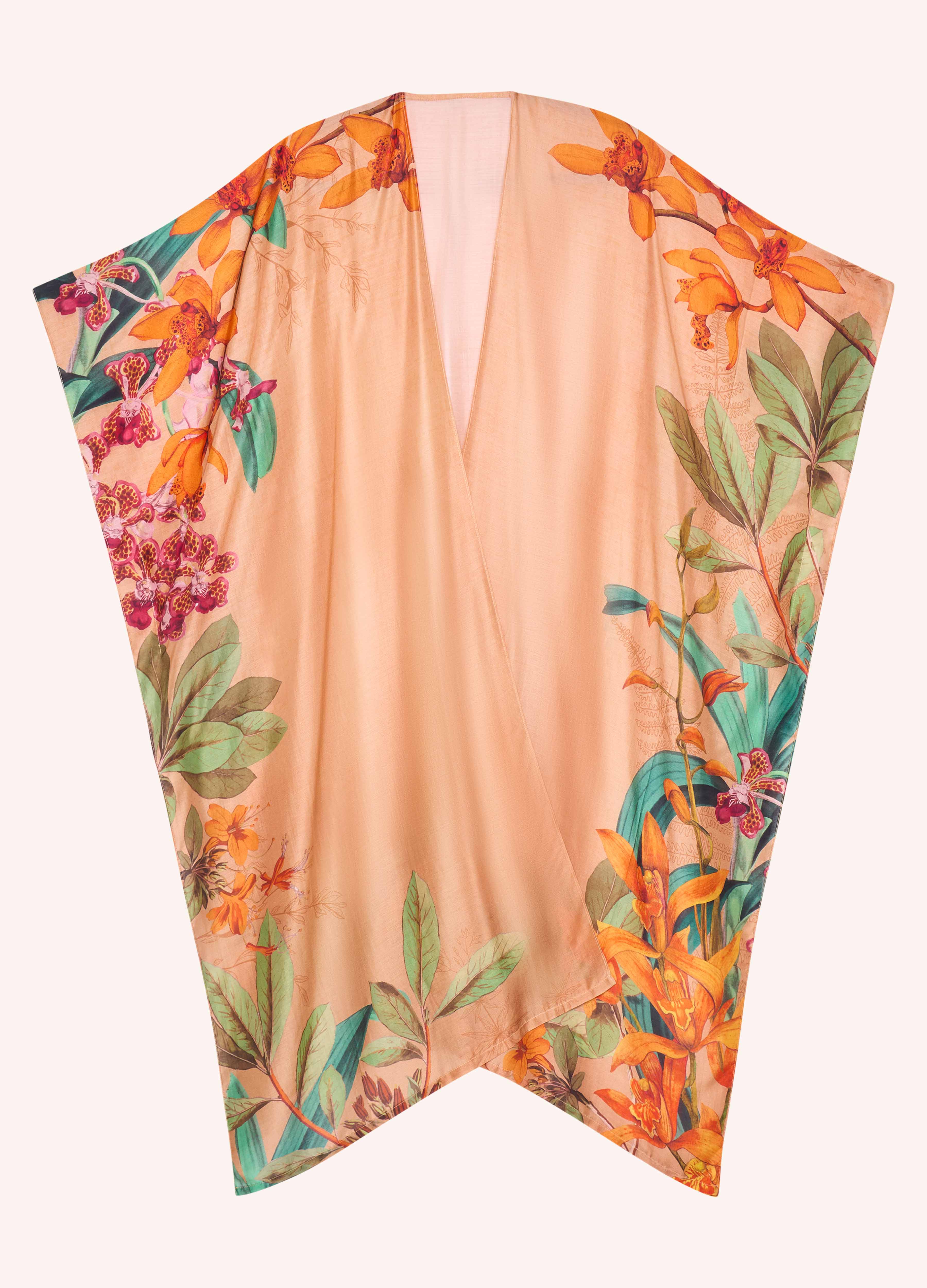 Beach Wrap Around - Botany Bliss - Champagne - Image 4