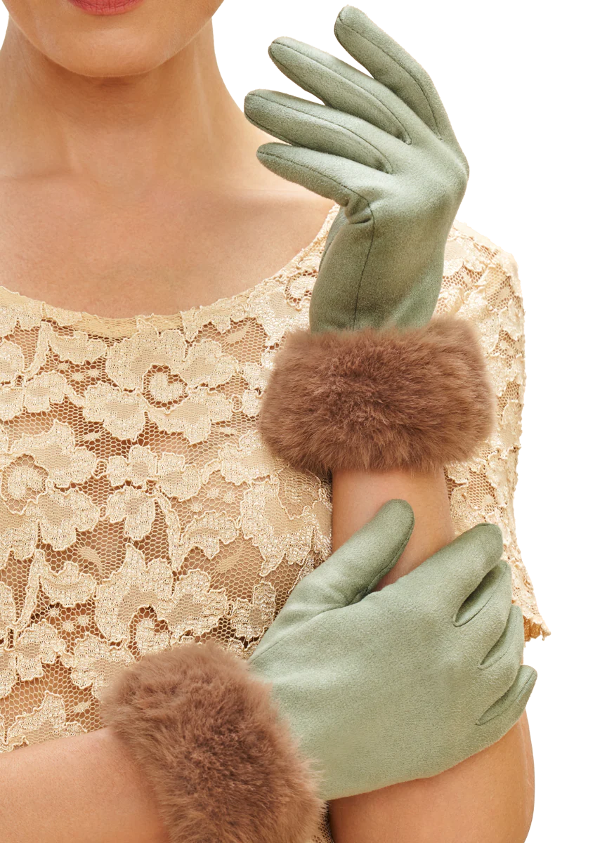 Bettina Gloves - Sage & Teddy