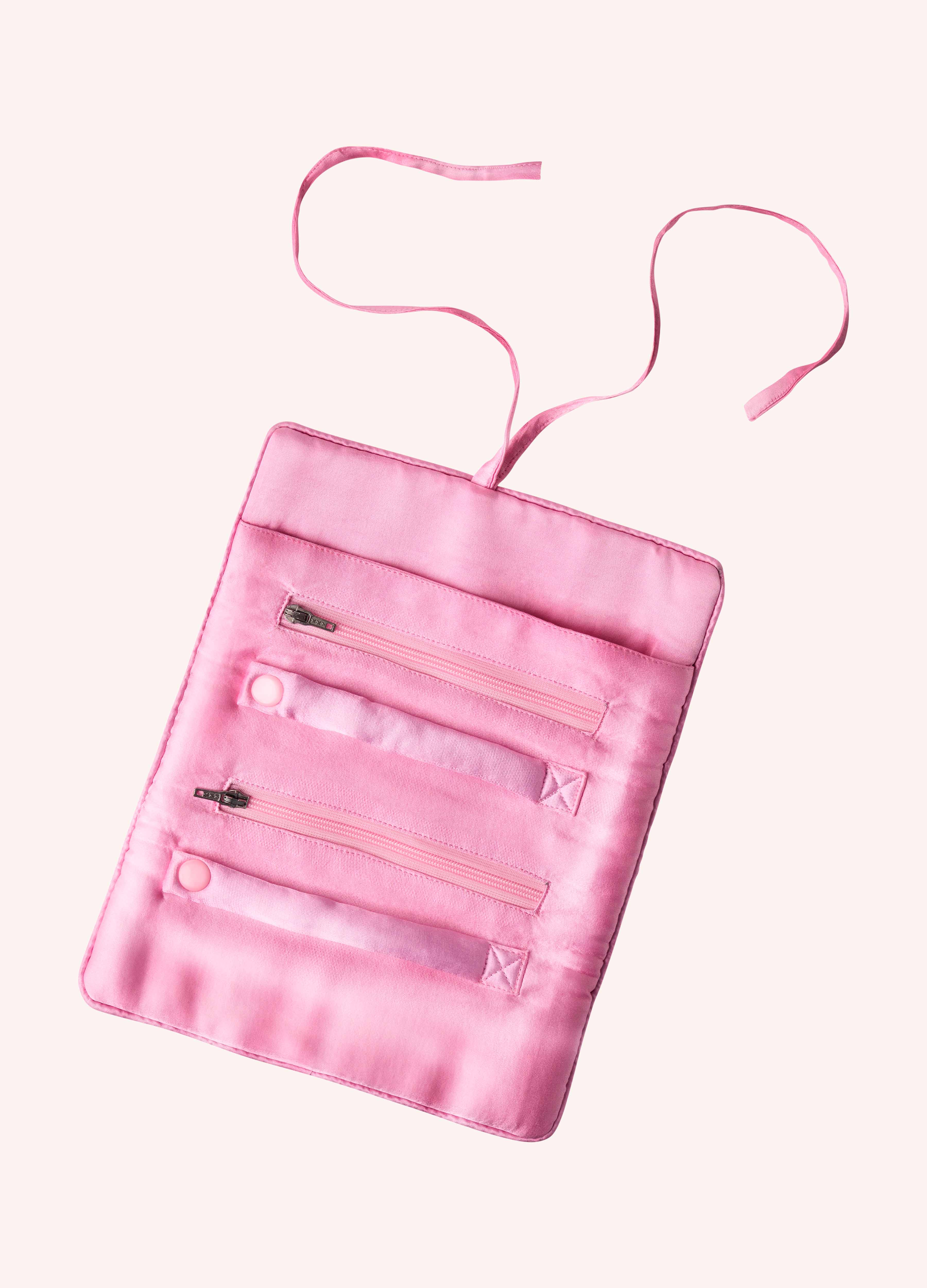 Jewellery Roll - Oriental Crane, Ochre - Image 2