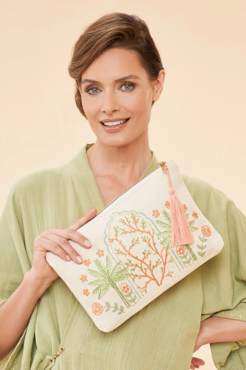 Jute Zip Pouch - Image 2