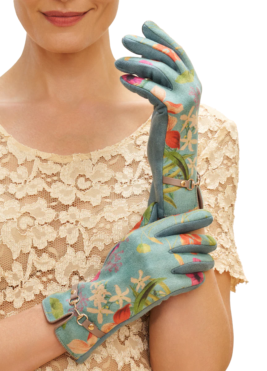 Kylie Gloves - Turquoise