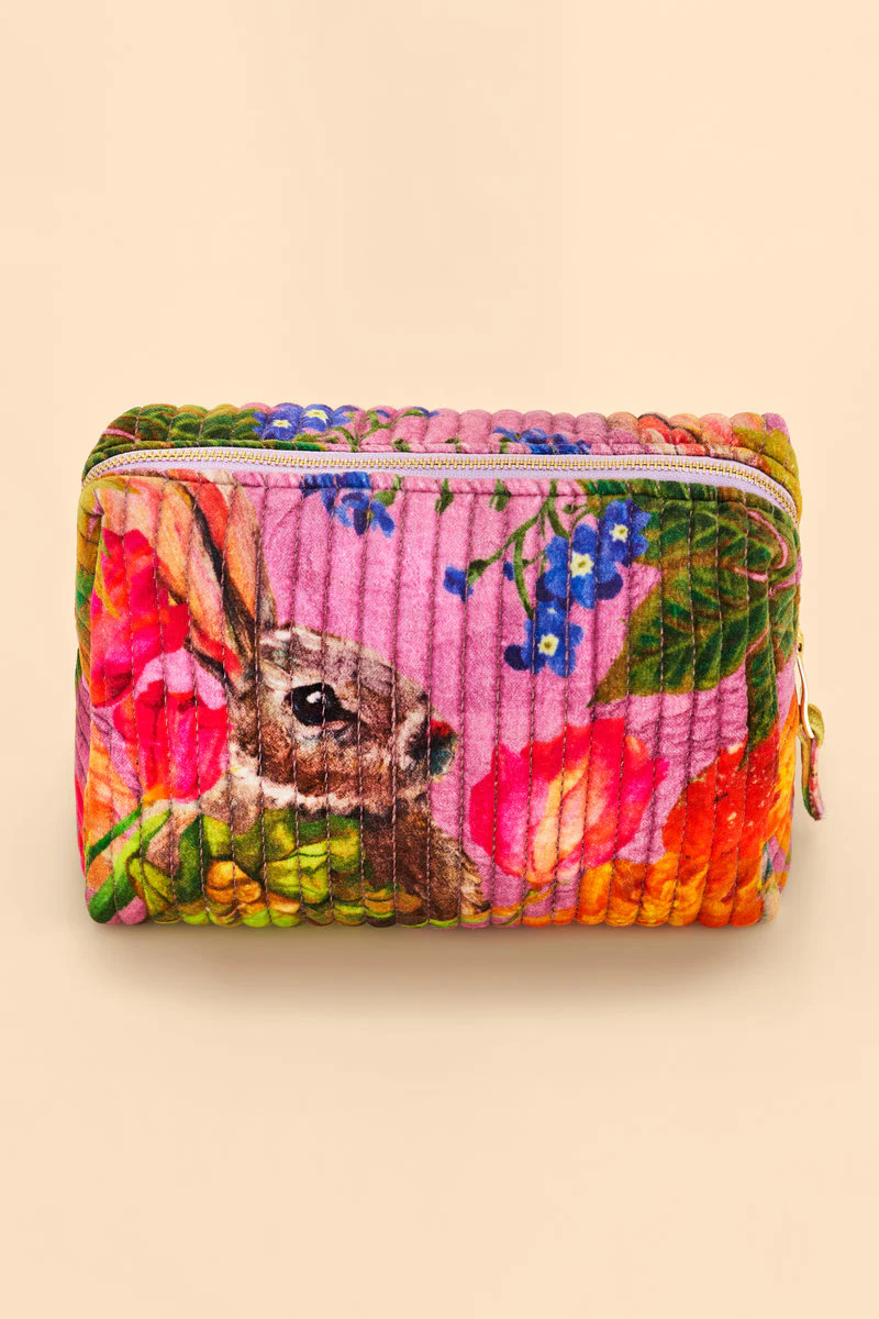 Quilted Washbag - Whimsical Woodland - Image 3