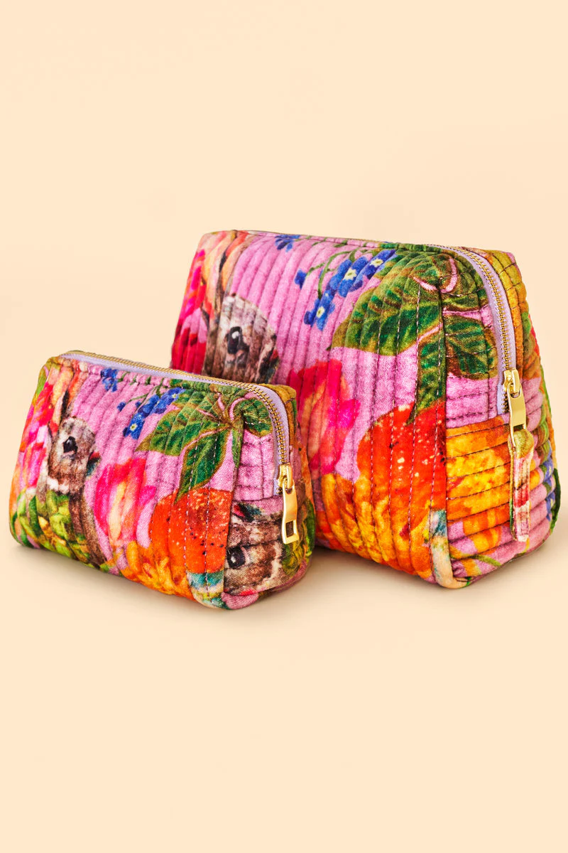 Quilted Washbag - Whimsical Woodland - Image 4