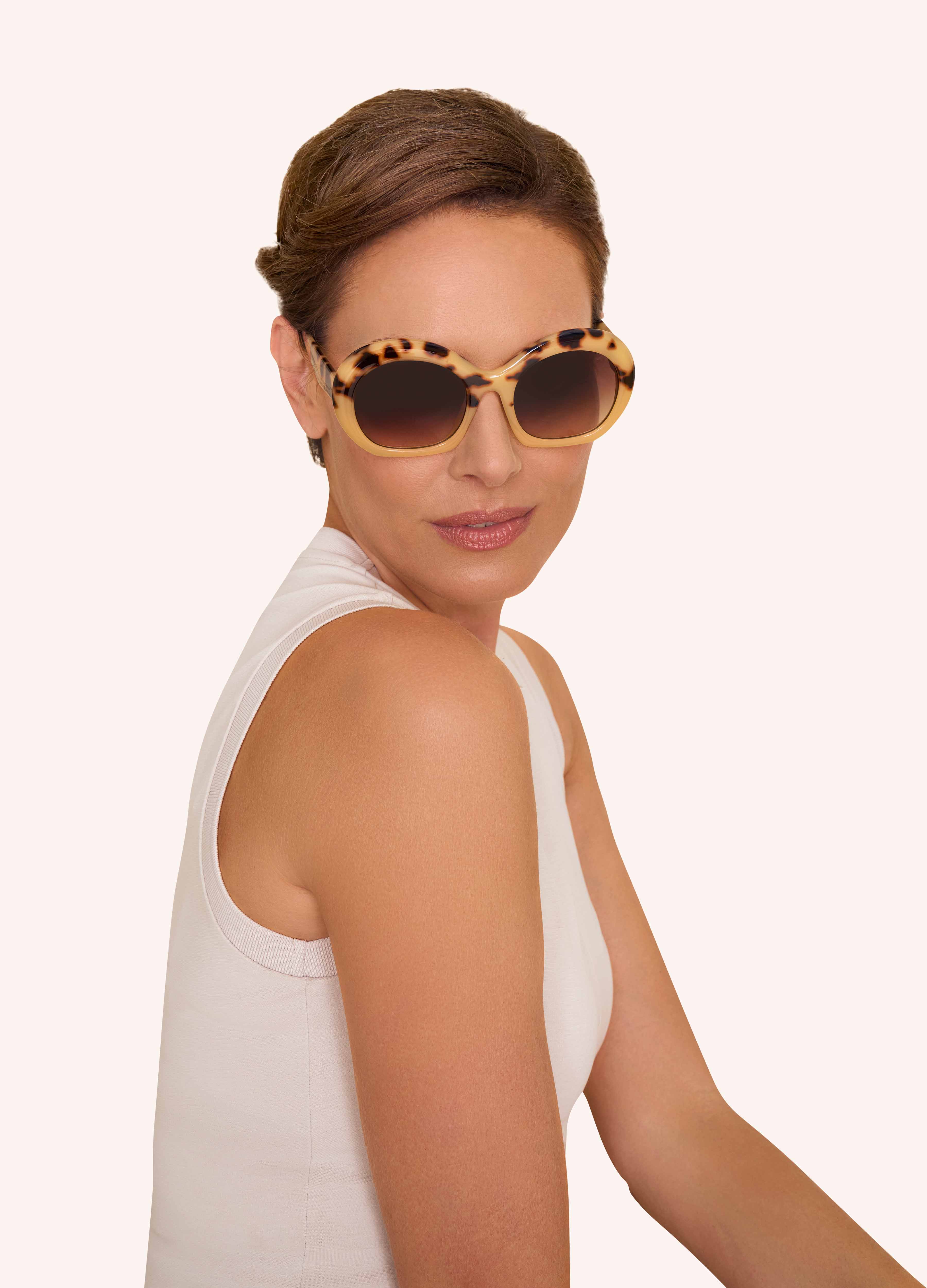 Limited Edition Sunglasses - Daria - Light Tortoiseshell - Image 3