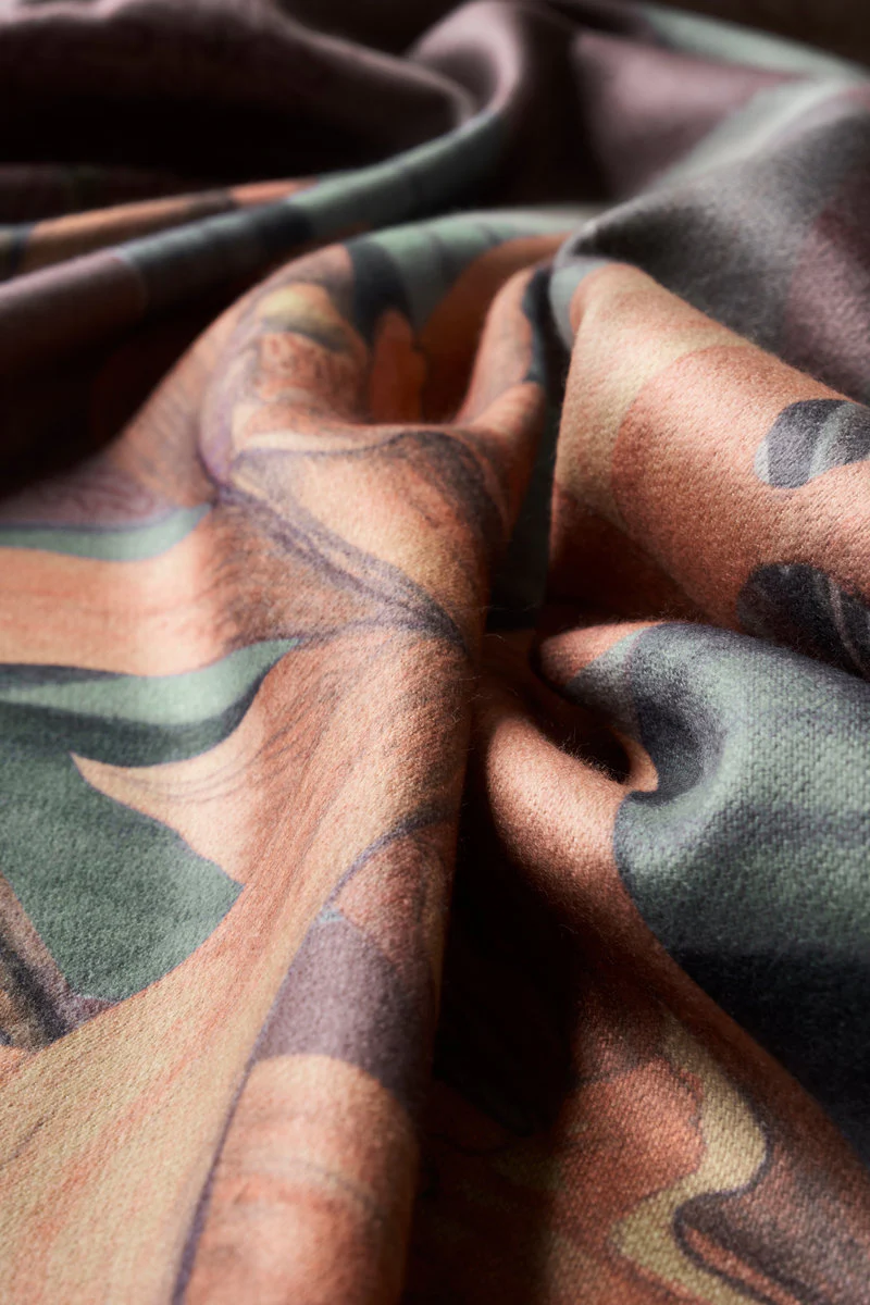 Luxurious Botany Bliss Scarf - Image 2