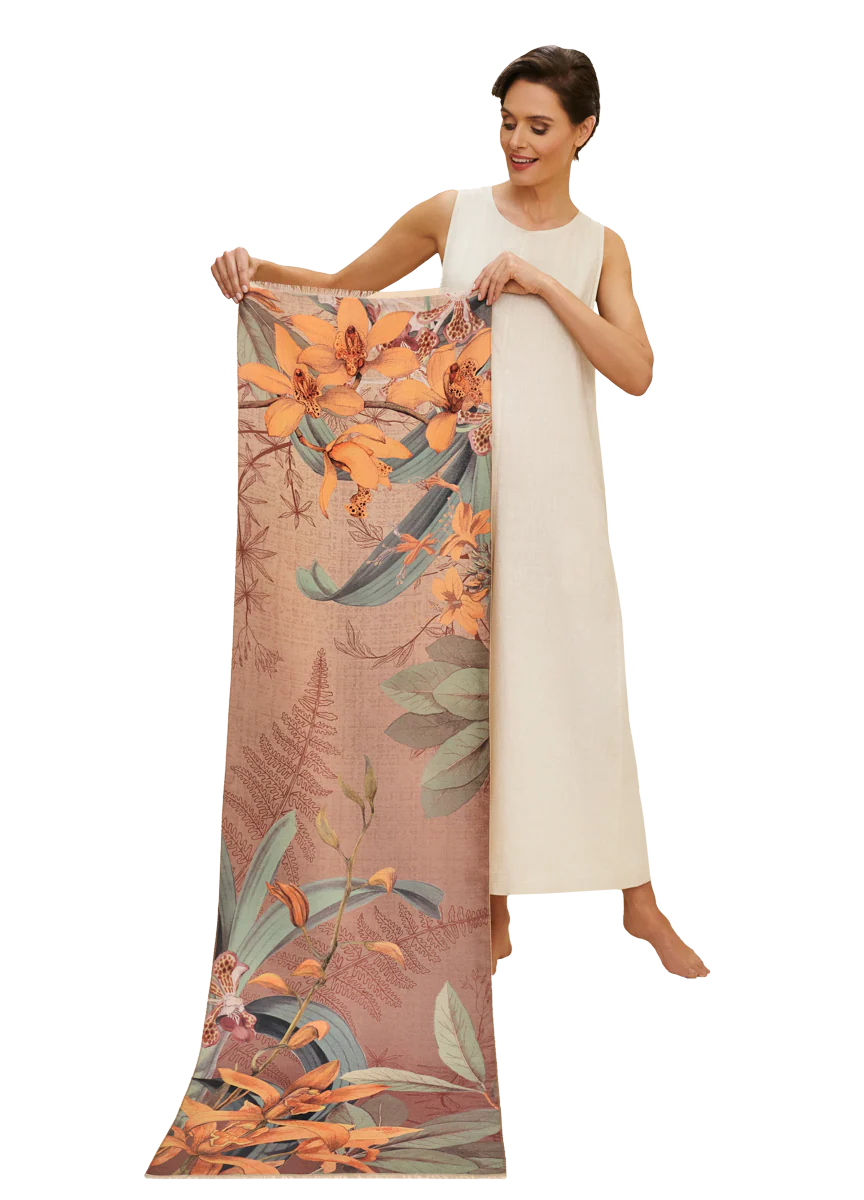 Luxurious Botany Bliss Scarf - Image 3