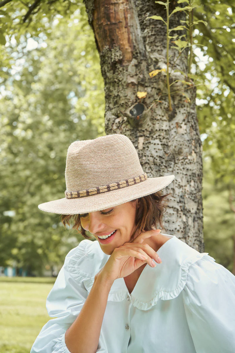 Natalie Hat - Natural with Rope Band - Image 5