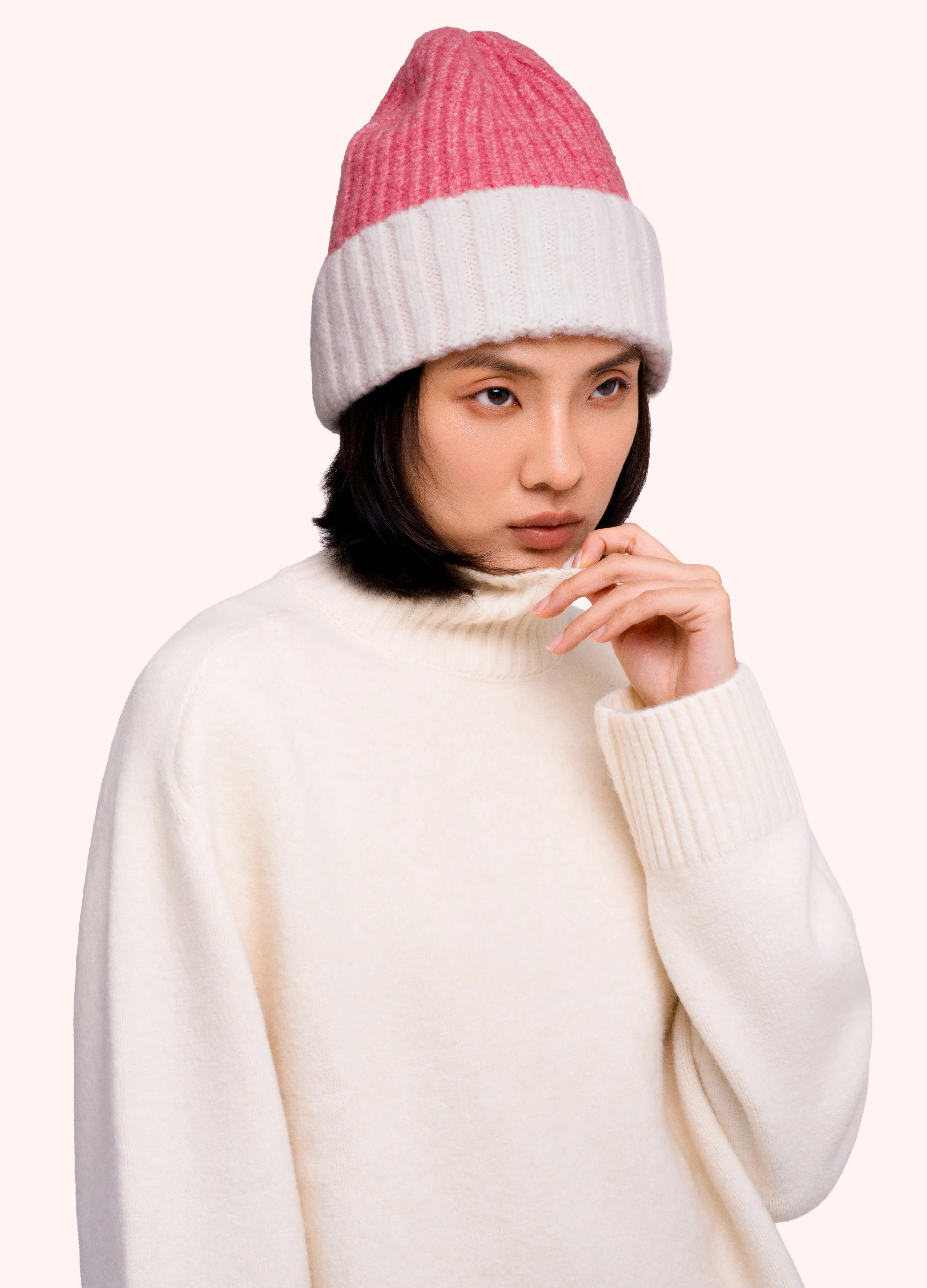 *AW26* Emily Beannie, Coral