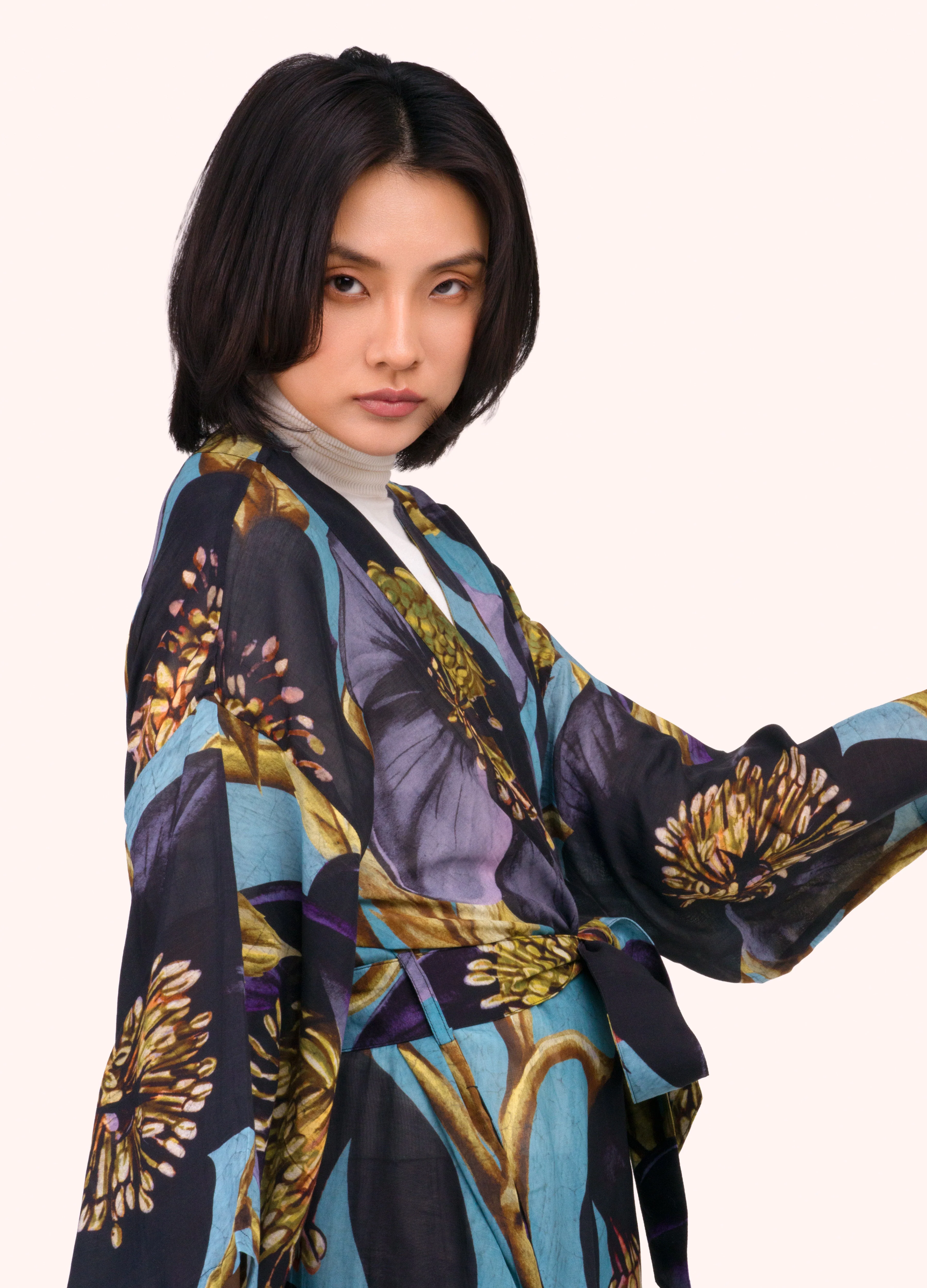*AW26* Hellebore Long Kimono Gown - Image 3