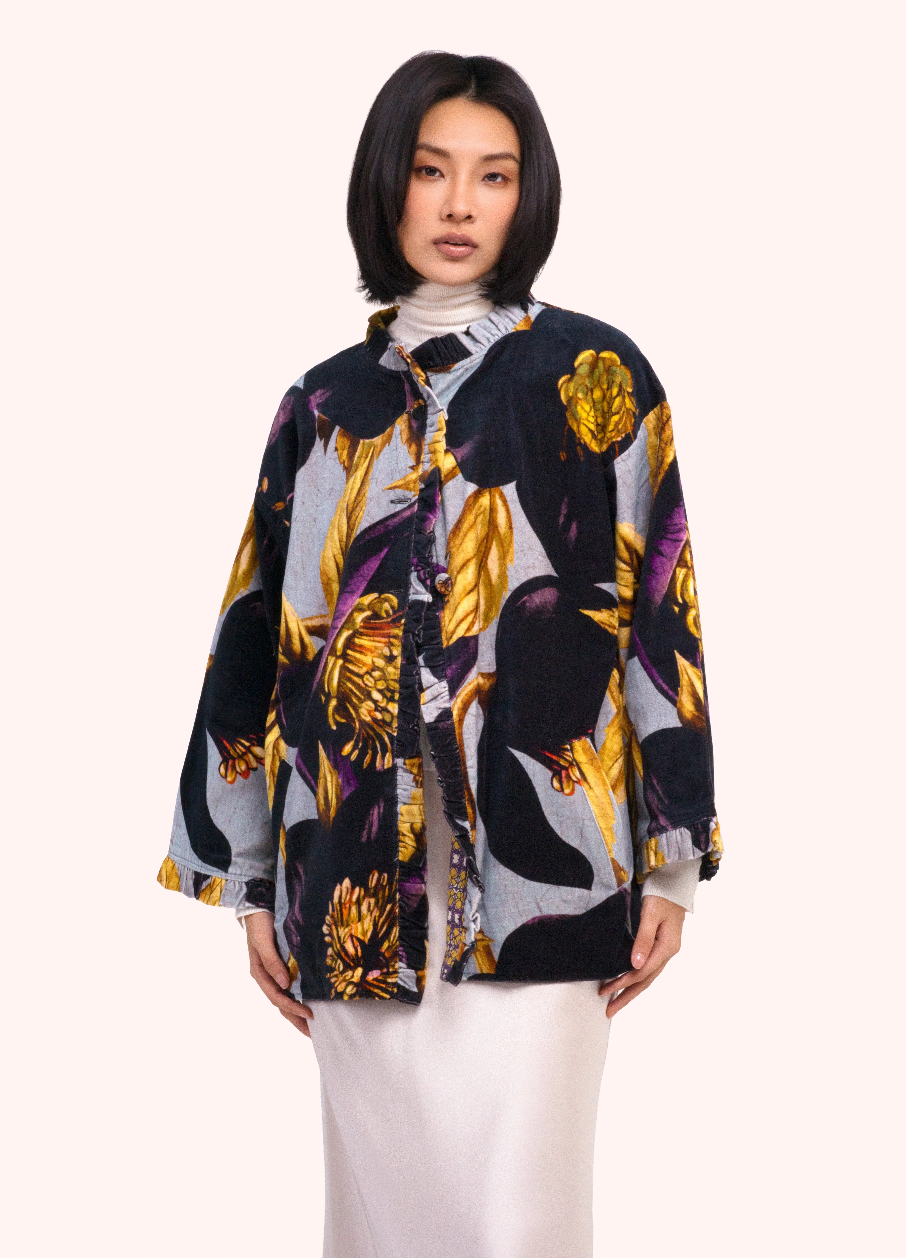 *AW26* Hellebore Velvet Jacket