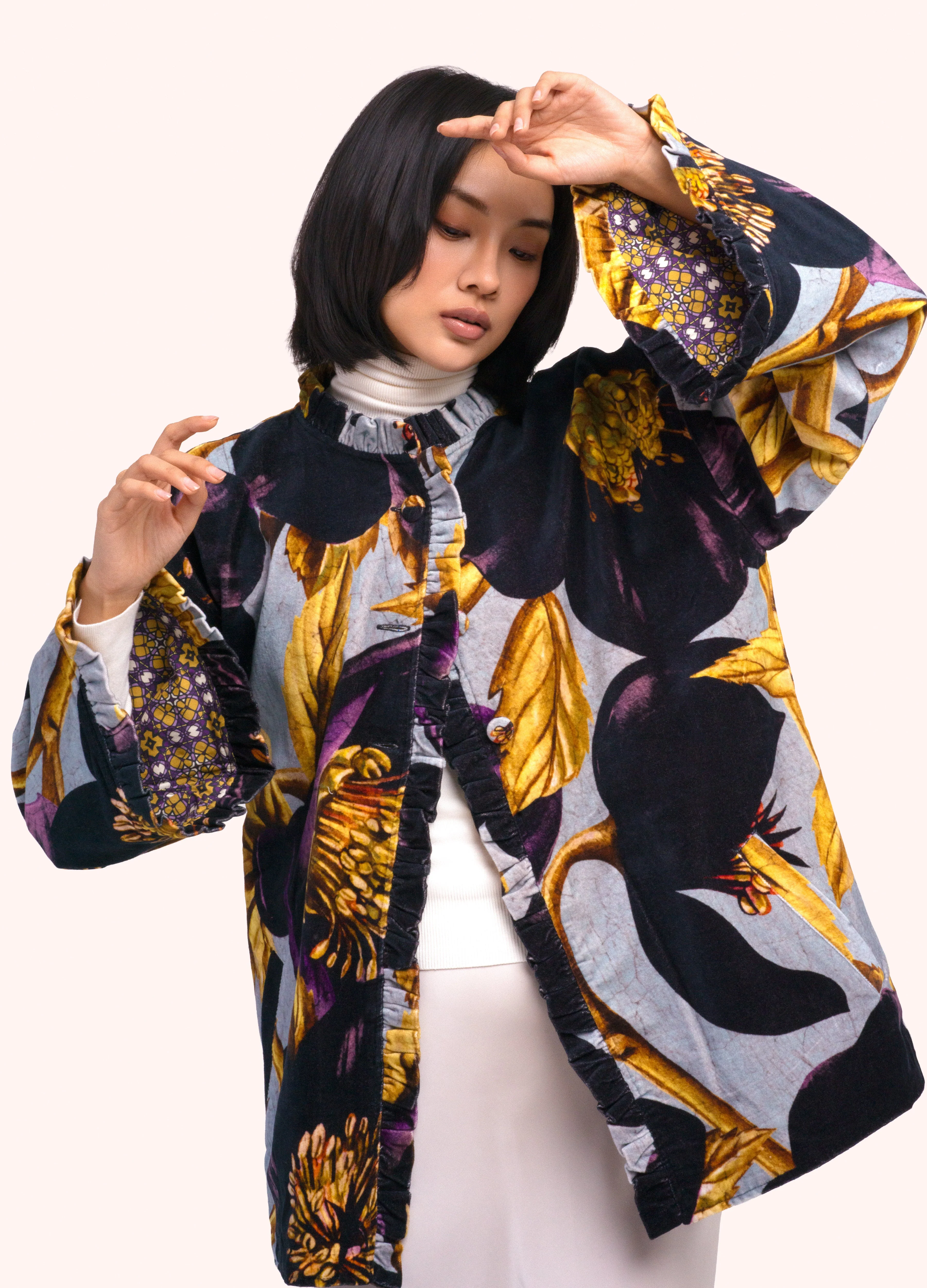 *AW26* Hellebore Velvet Jacket - Image 3