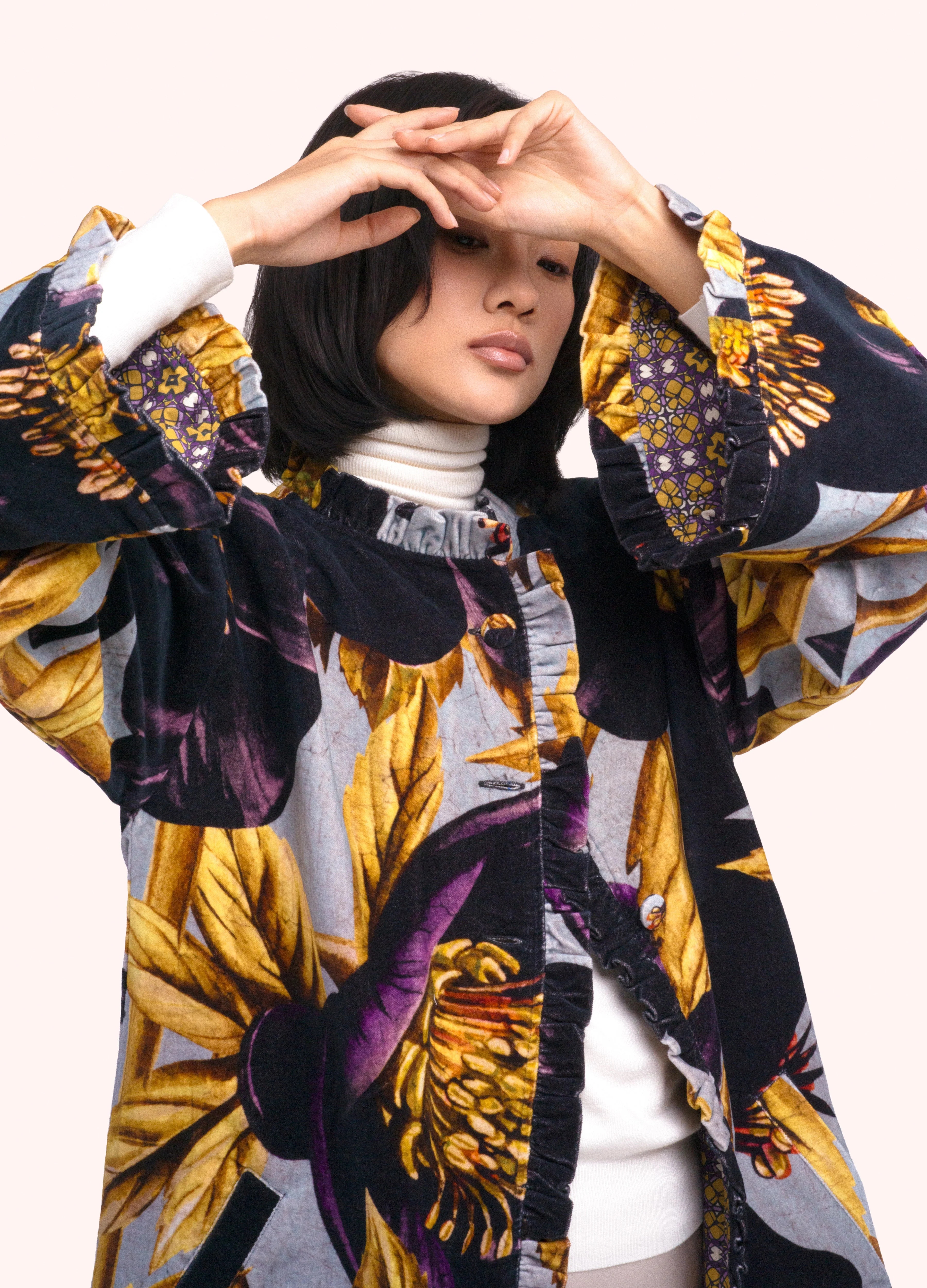 *AW26* Hellebore Velvet Jacket - Image 5