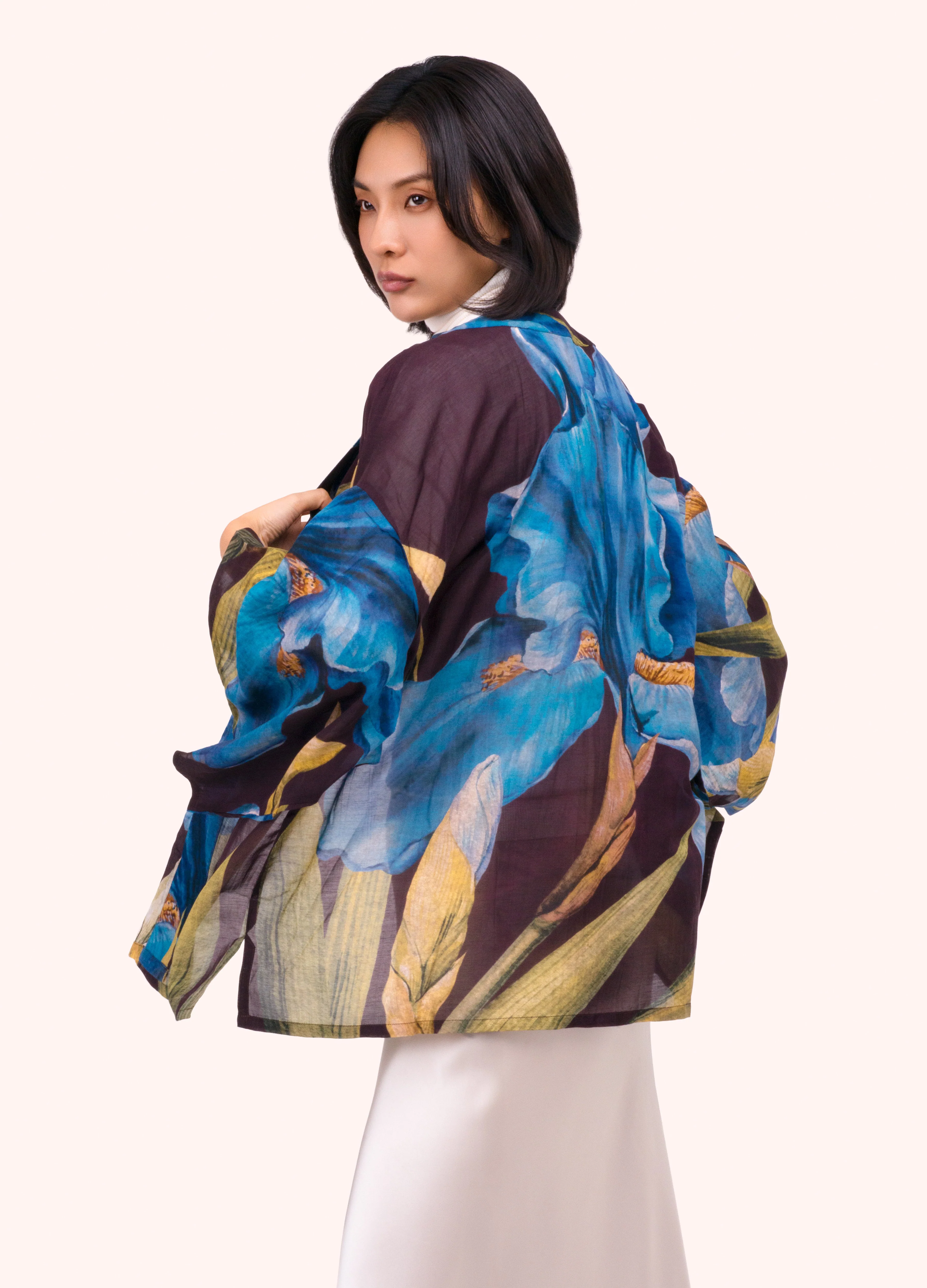 *AW26* Iris Short Kimono Jacket