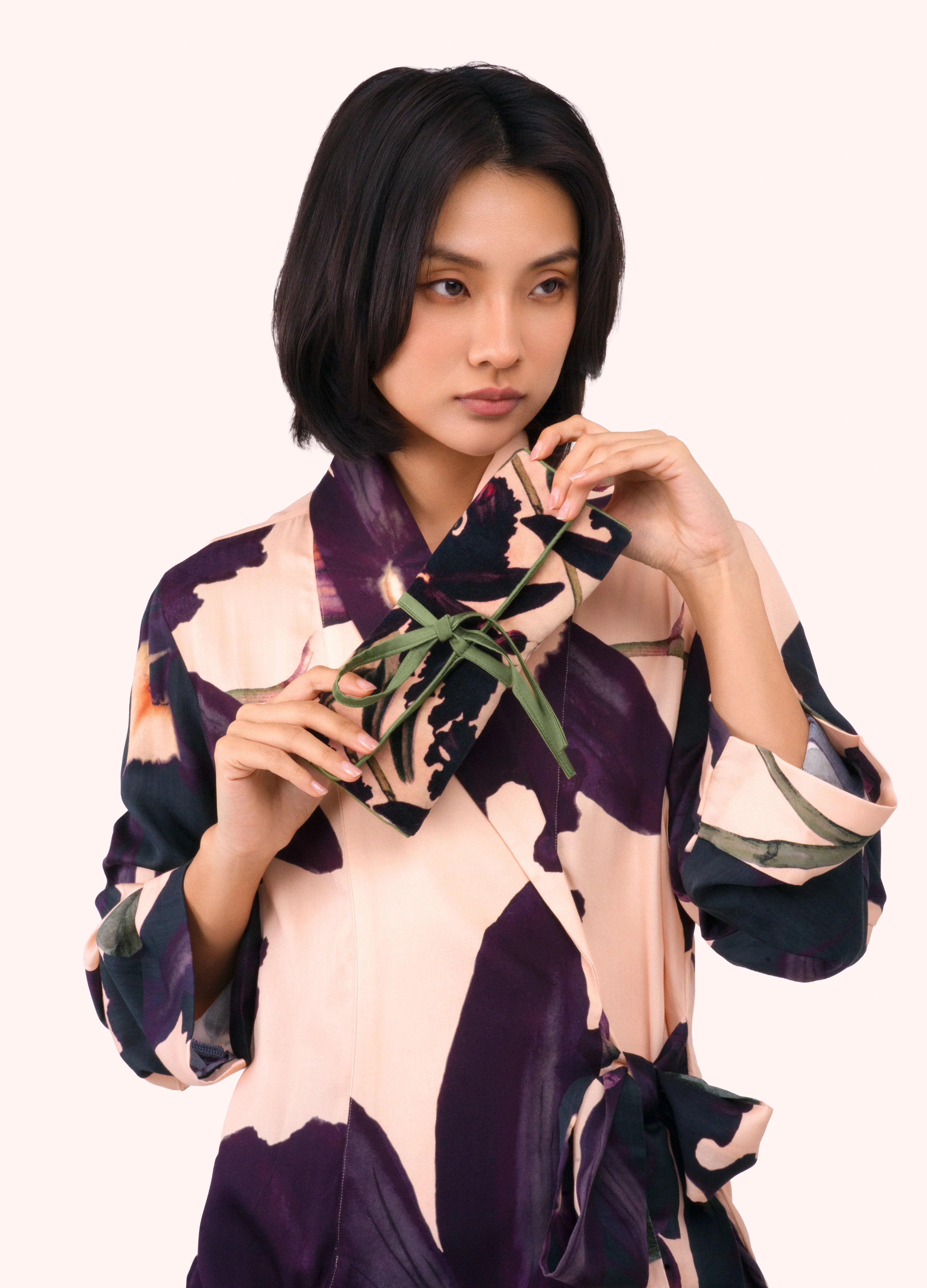 *AW26* Jewellery Roll - Midnight Orchid - Image 3