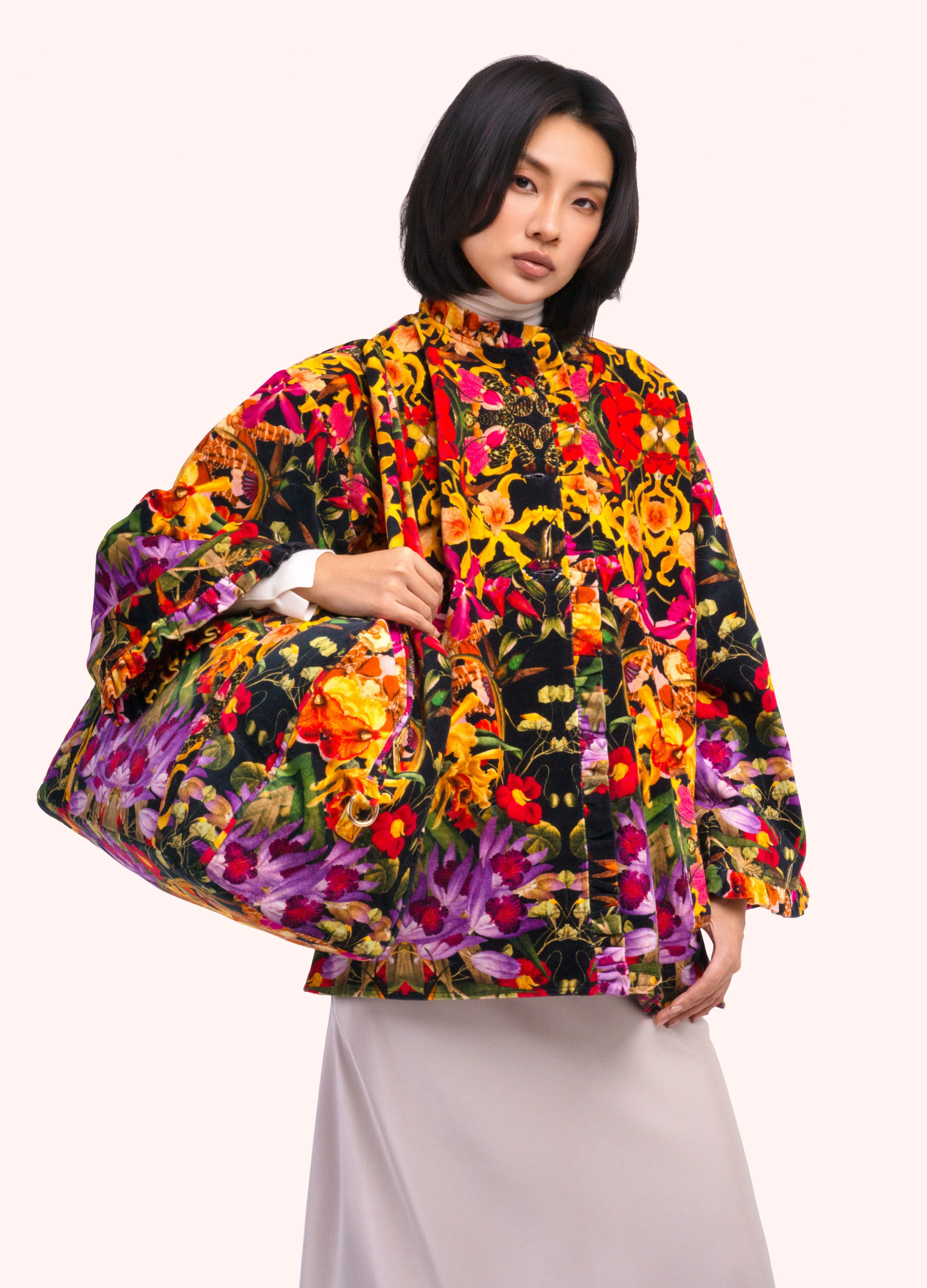 *AW26* Lux Weekend Bag - Botanical Kaleidoscope