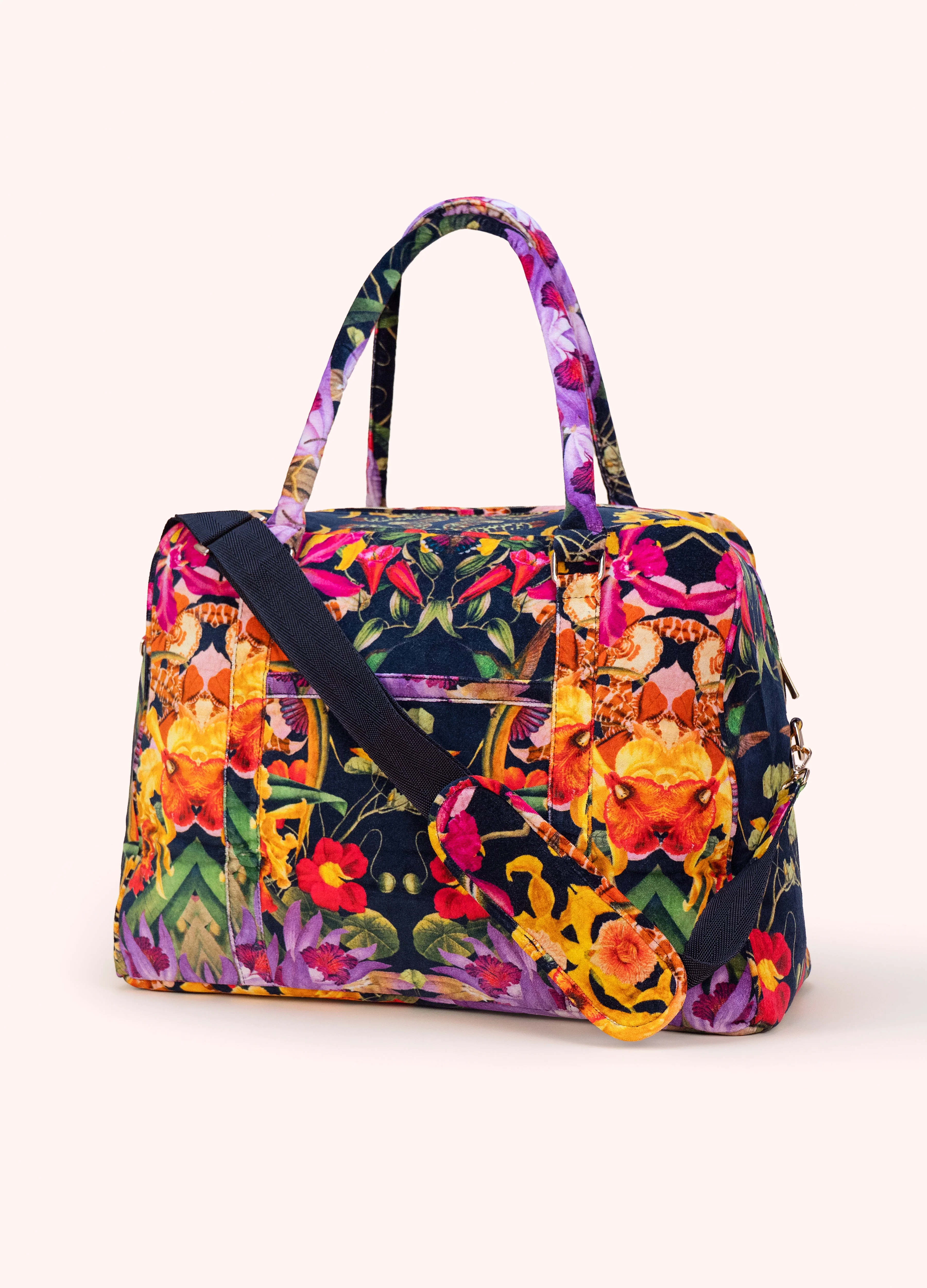 *AW26* Lux Weekend Bag - Botanical Kaleidoscope - Image 2