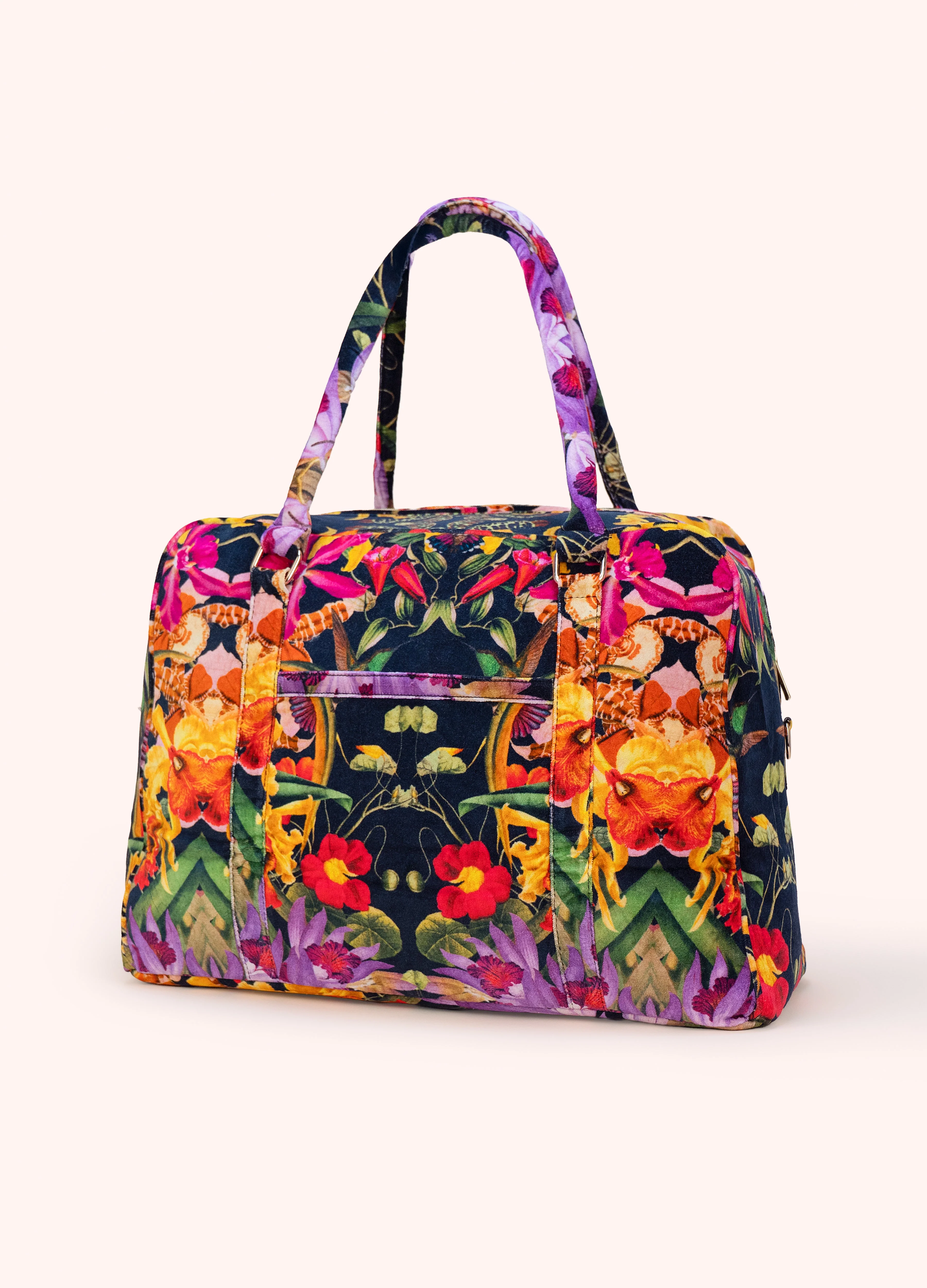 *AW26* Lux Weekend Bag - Botanical Kaleidoscope - Image 3