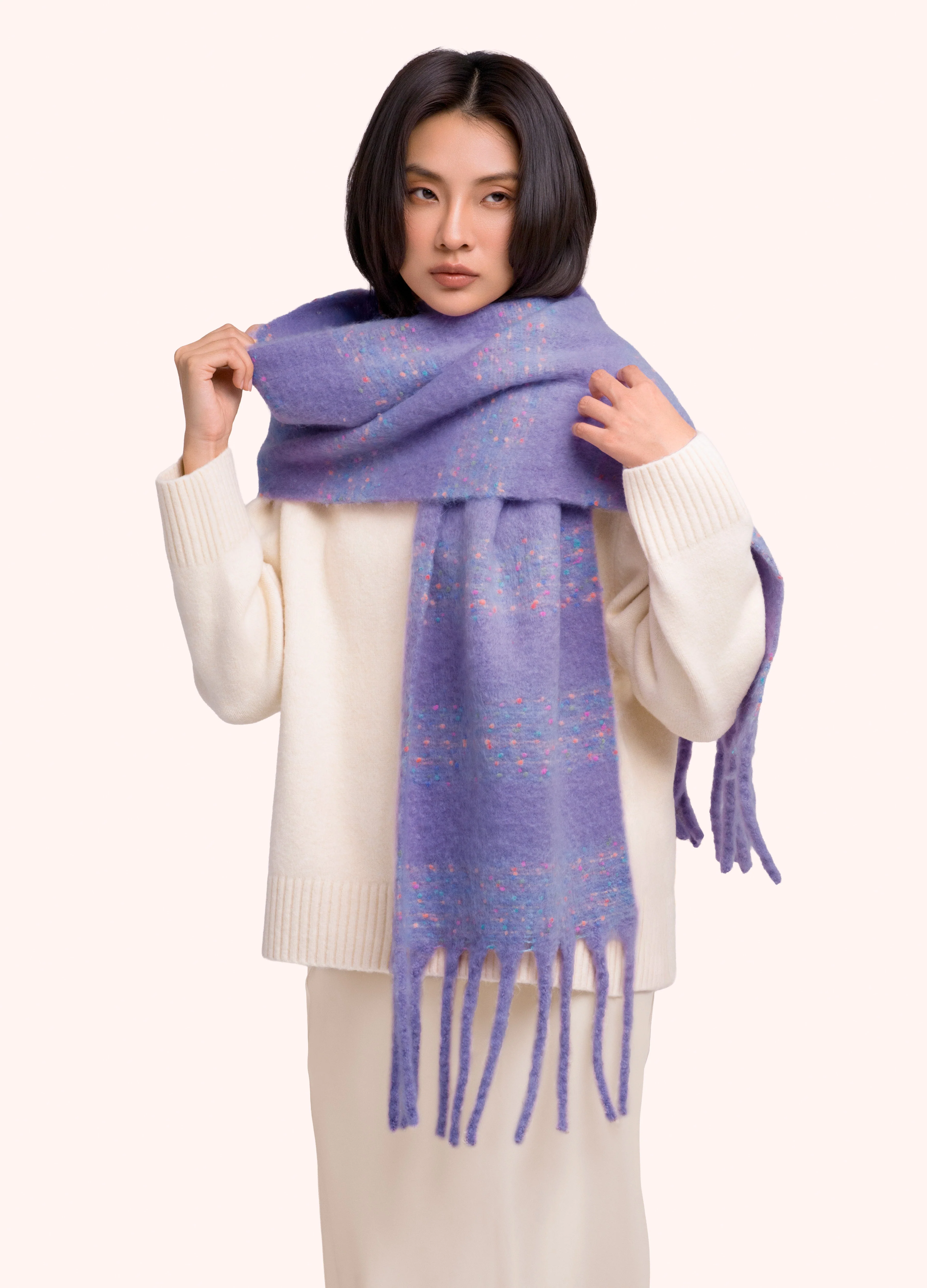 *AW26* Nancy Cosy Scarf, Lilac