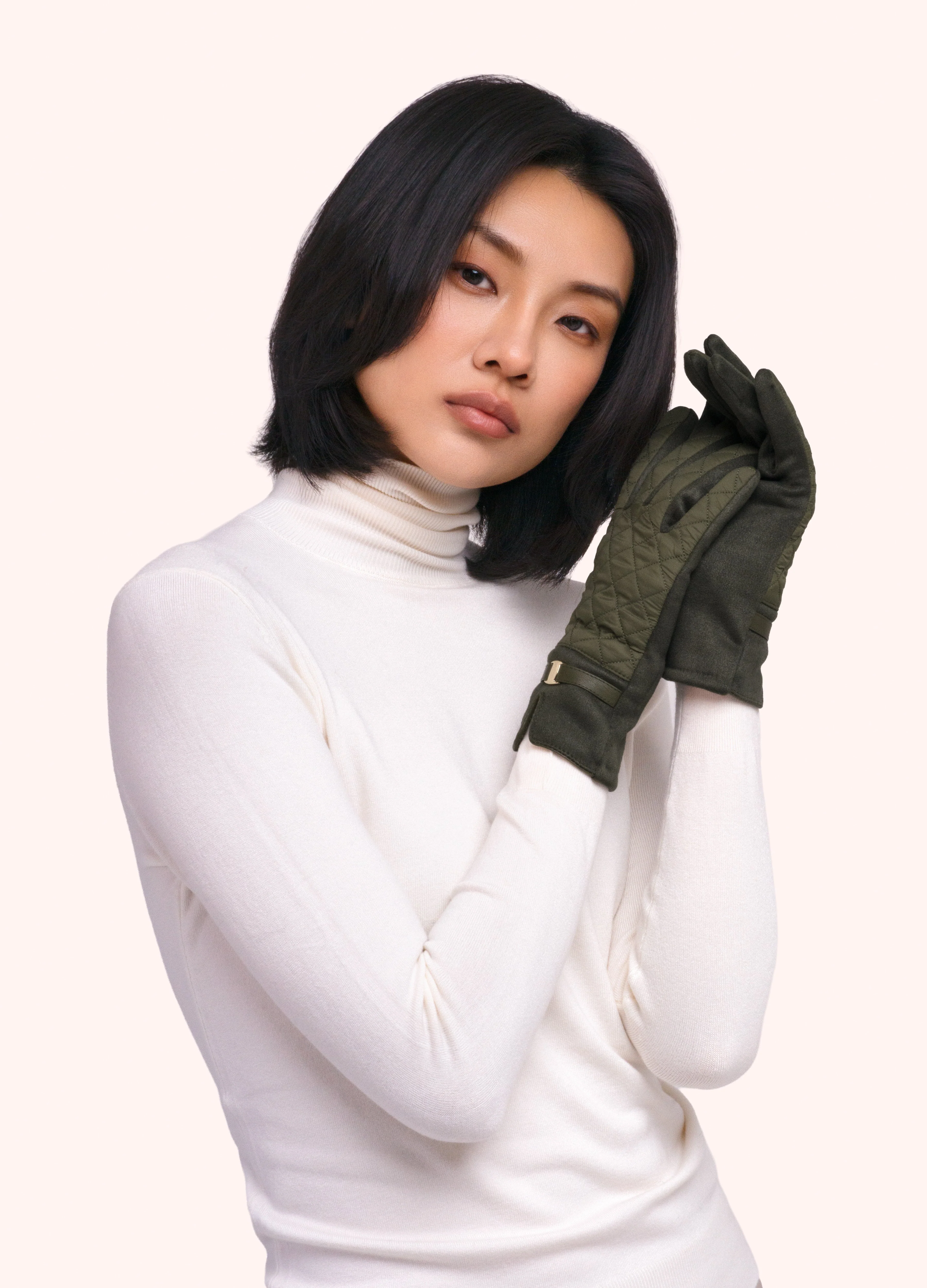 *AW26* Penelope Gloves, Moss - Image 2