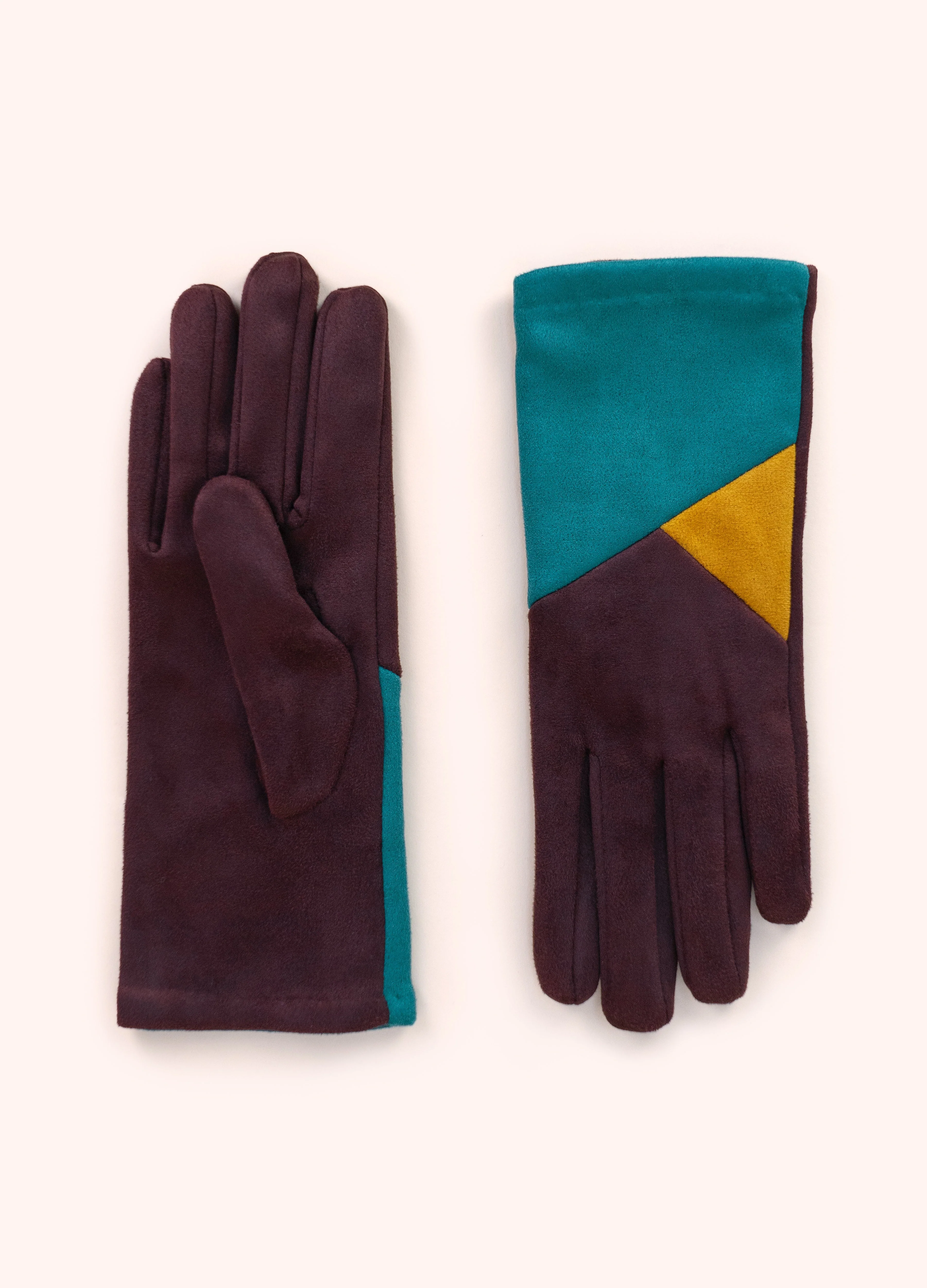 *AW26* Roma Gloves, Teal Mix