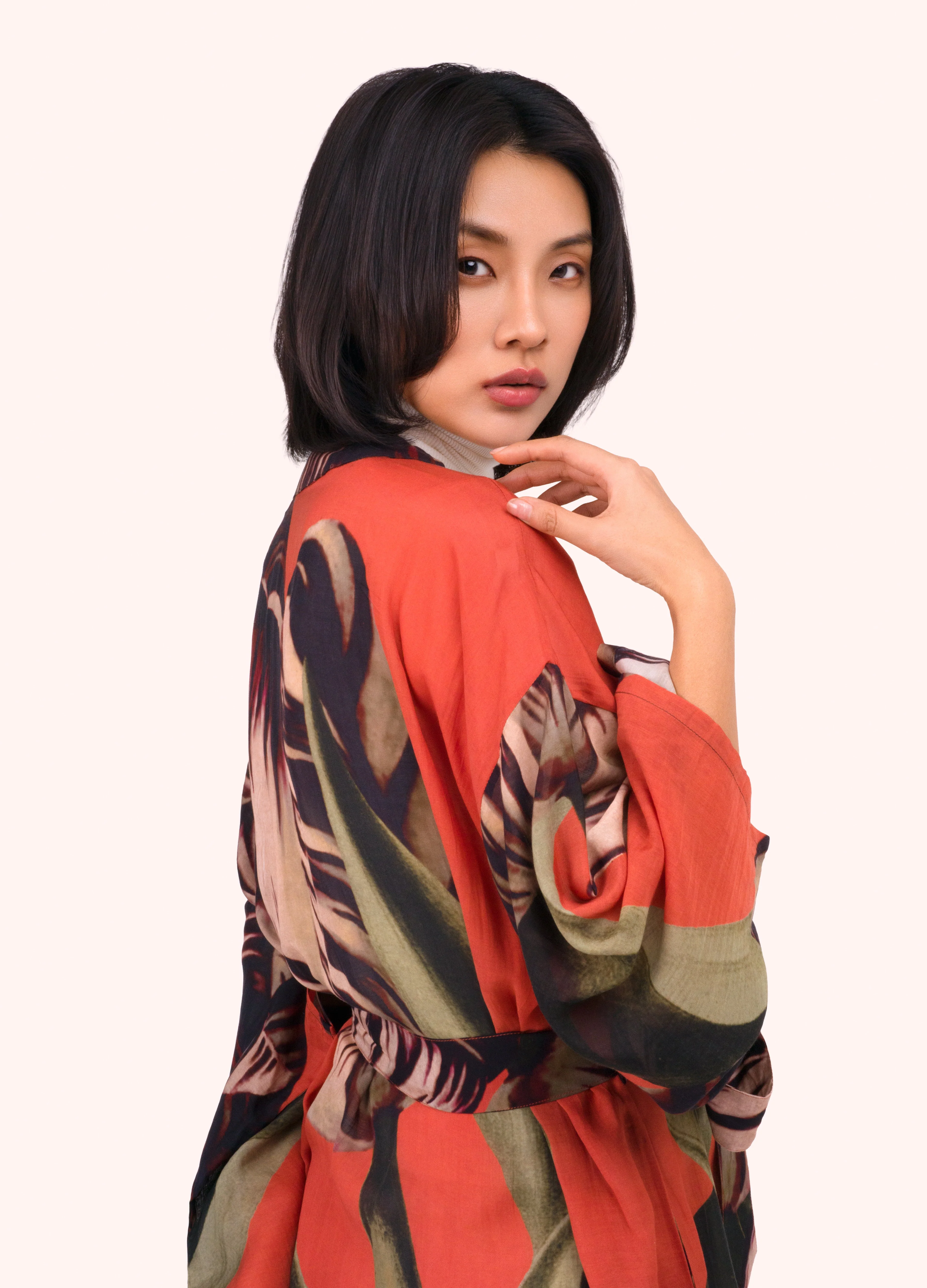 *AW26* Tulip Long Kimono Gown - Image 3