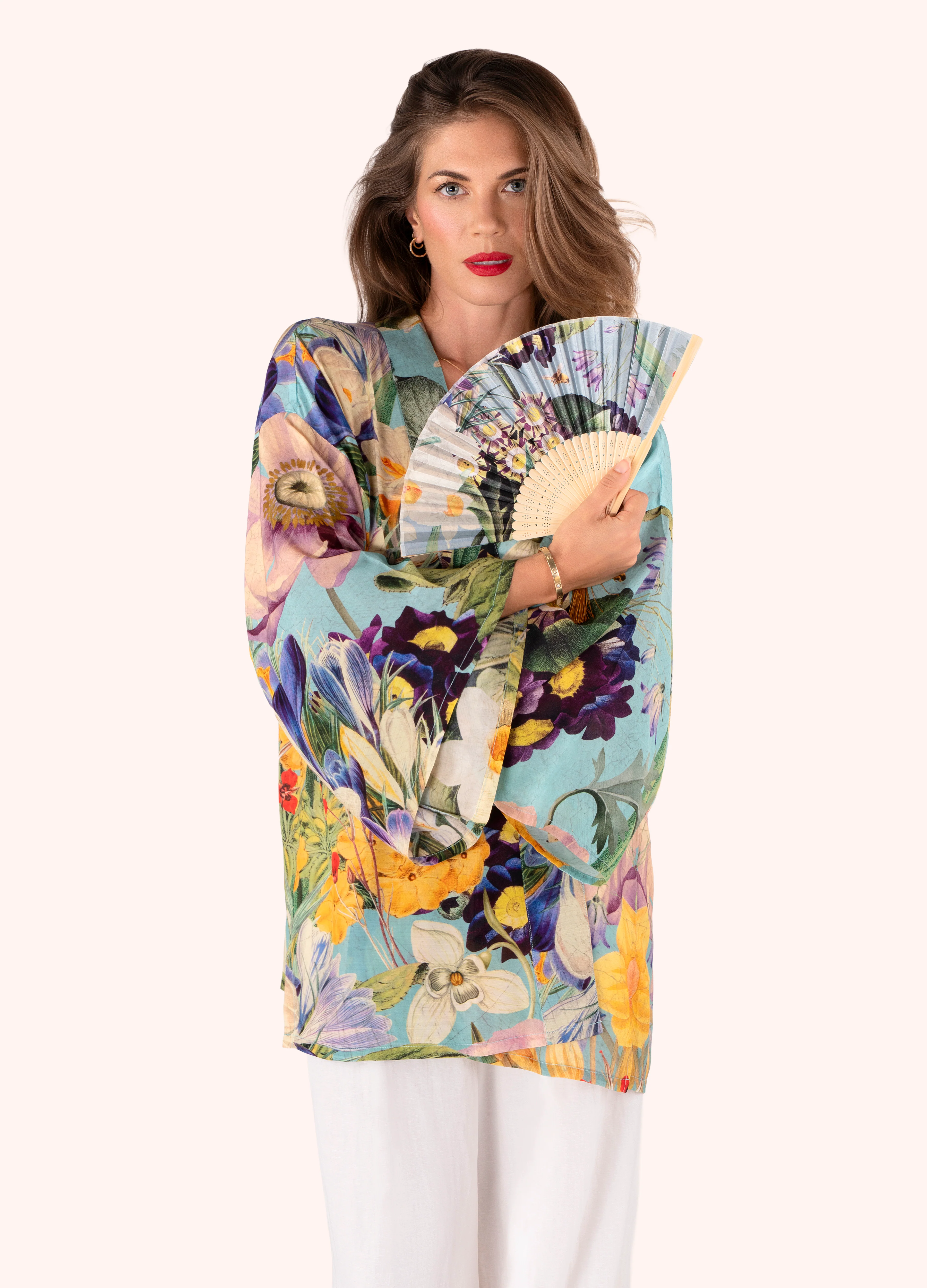 Kimono Jacket - Spring Flora - Image 2