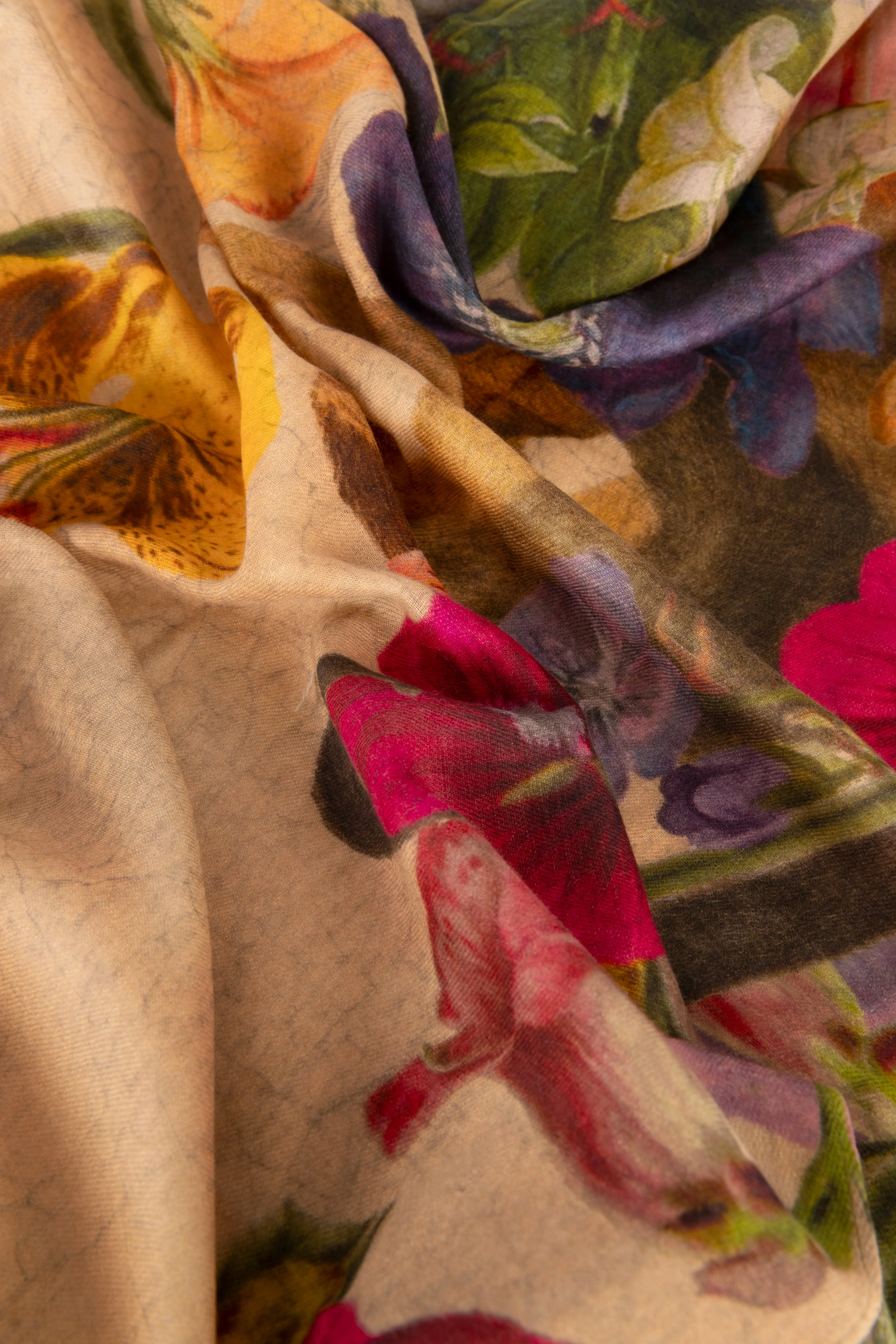 Mid-Length Kimono - Cream Posy - Image 4