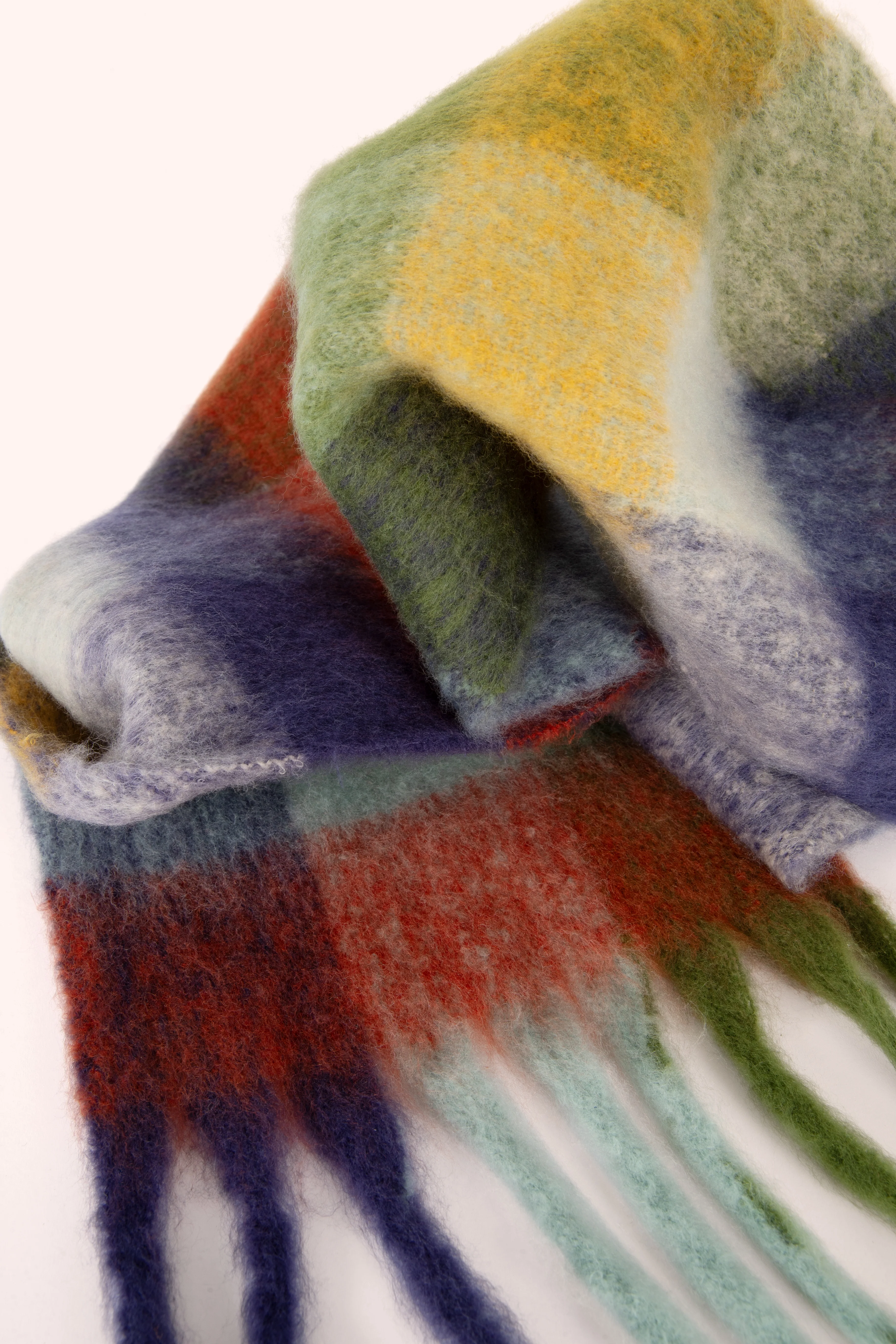 Molly Cosy Scarf - Navy Mix - Image 3