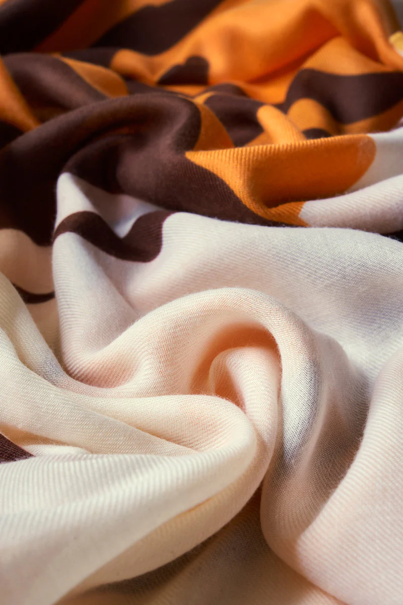 Printed Thrill of the Tiger Scarf - Image 4