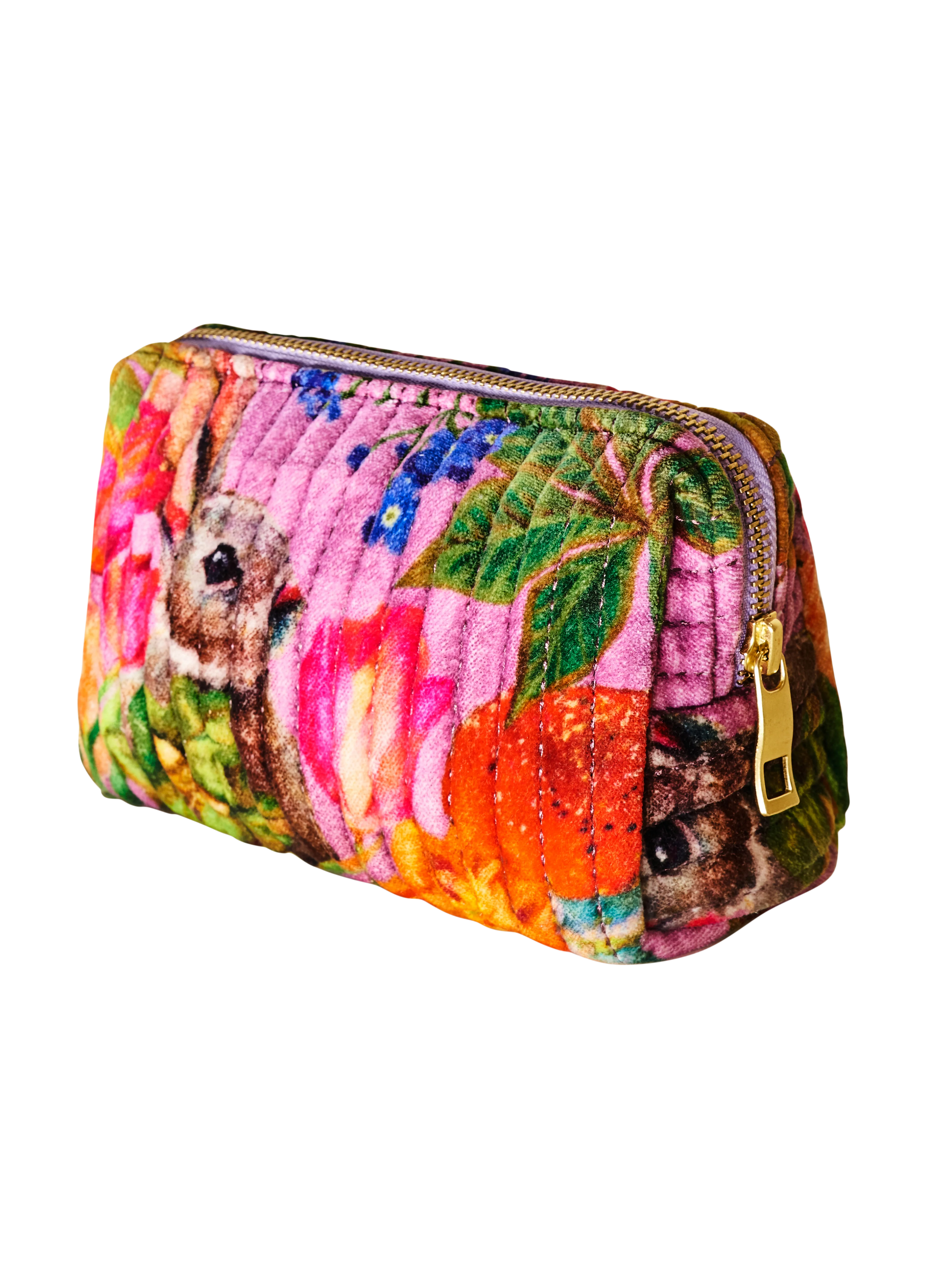 Small Quilted Vanity Bag