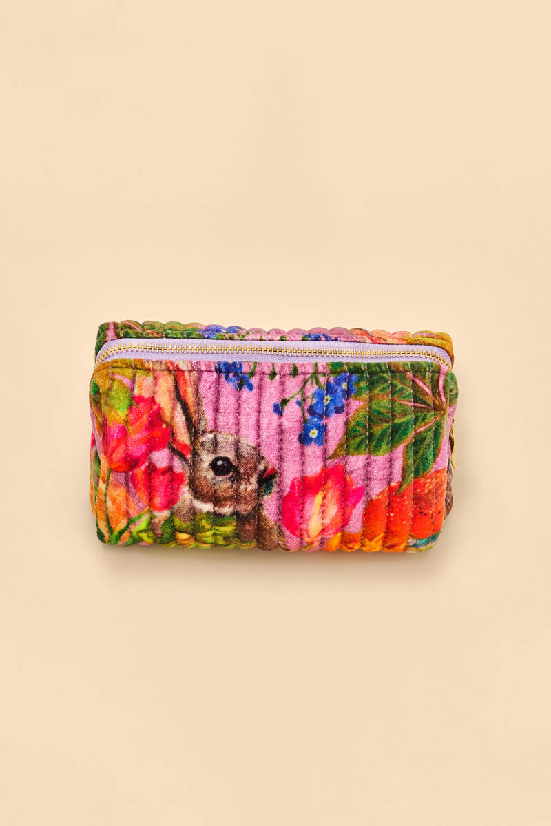 Small Quilted Vanity Bag - Image 5