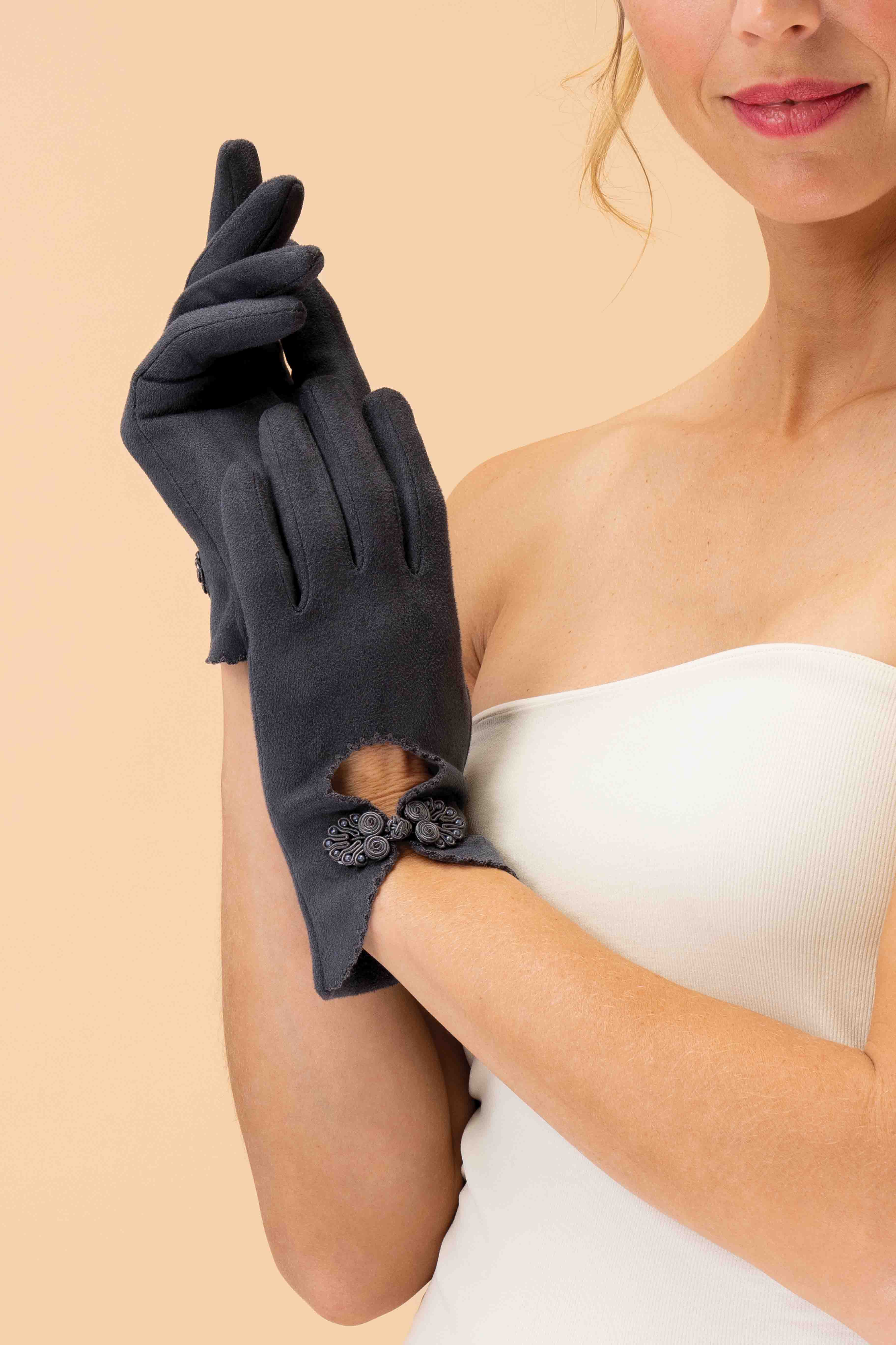 Suki Gloves - Slate