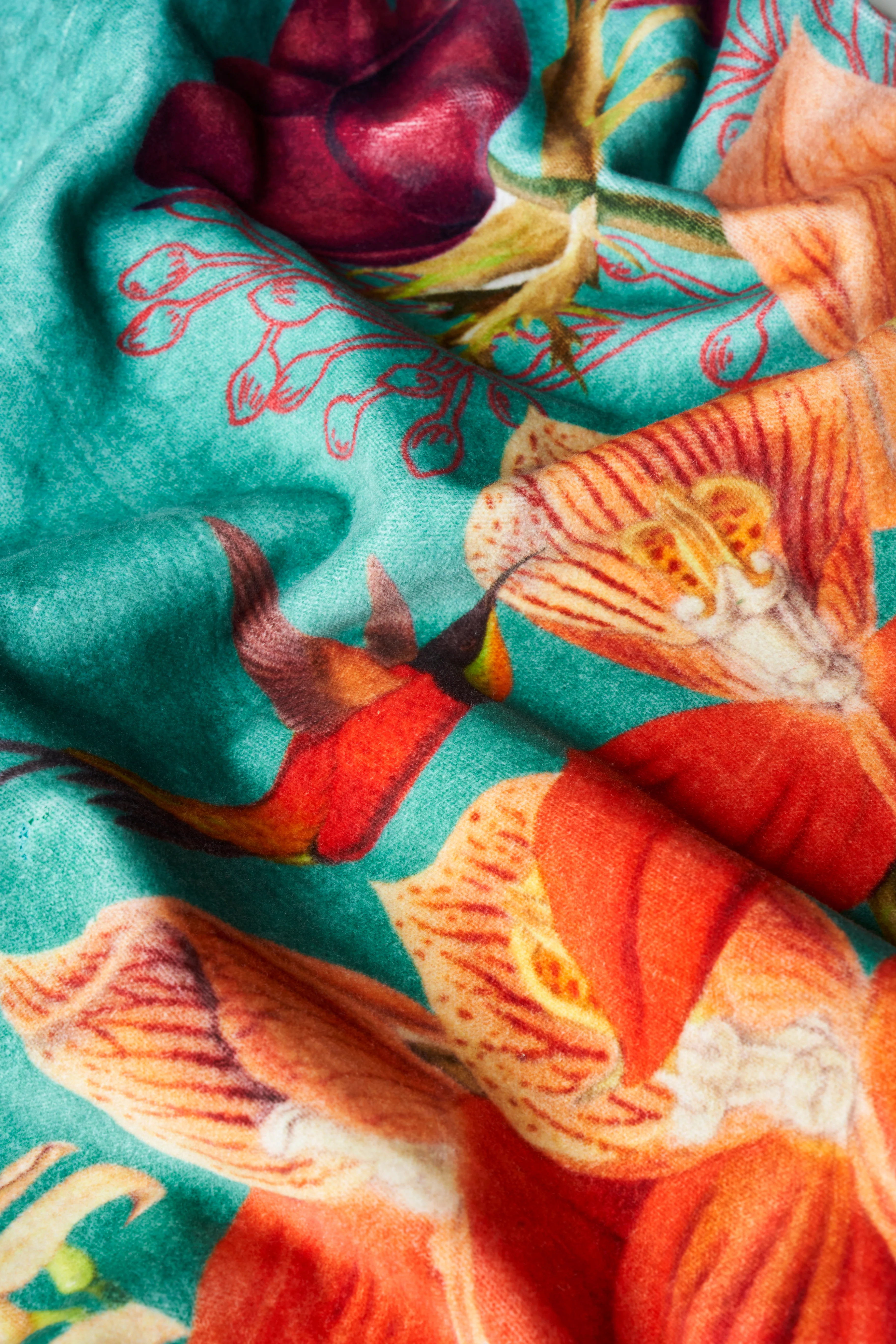 Velvet Tote Bag - Hummingbird at Dusk - Image 3